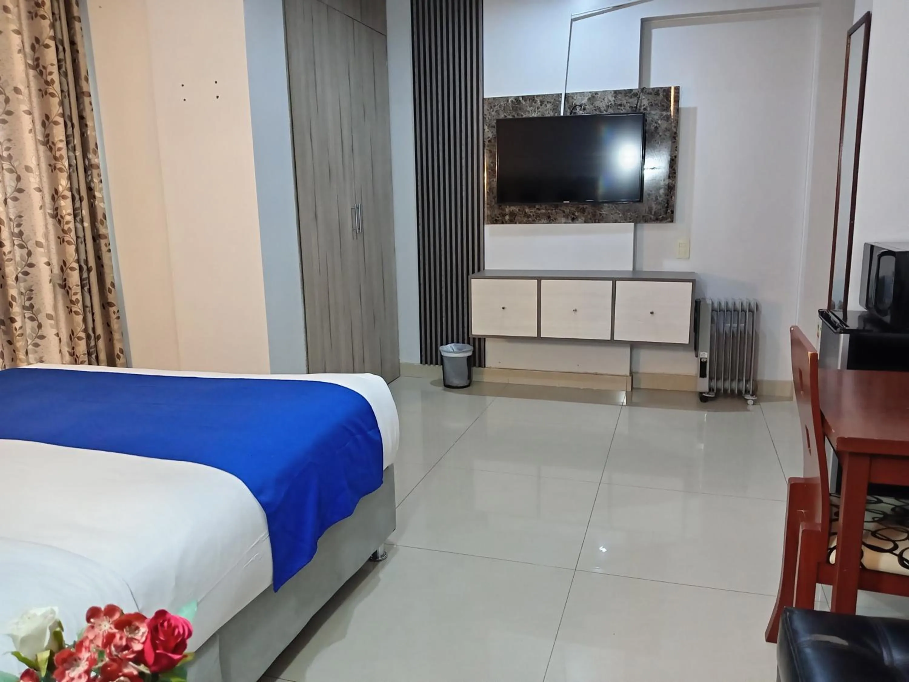 Bed in Aqua Hotel Cusco