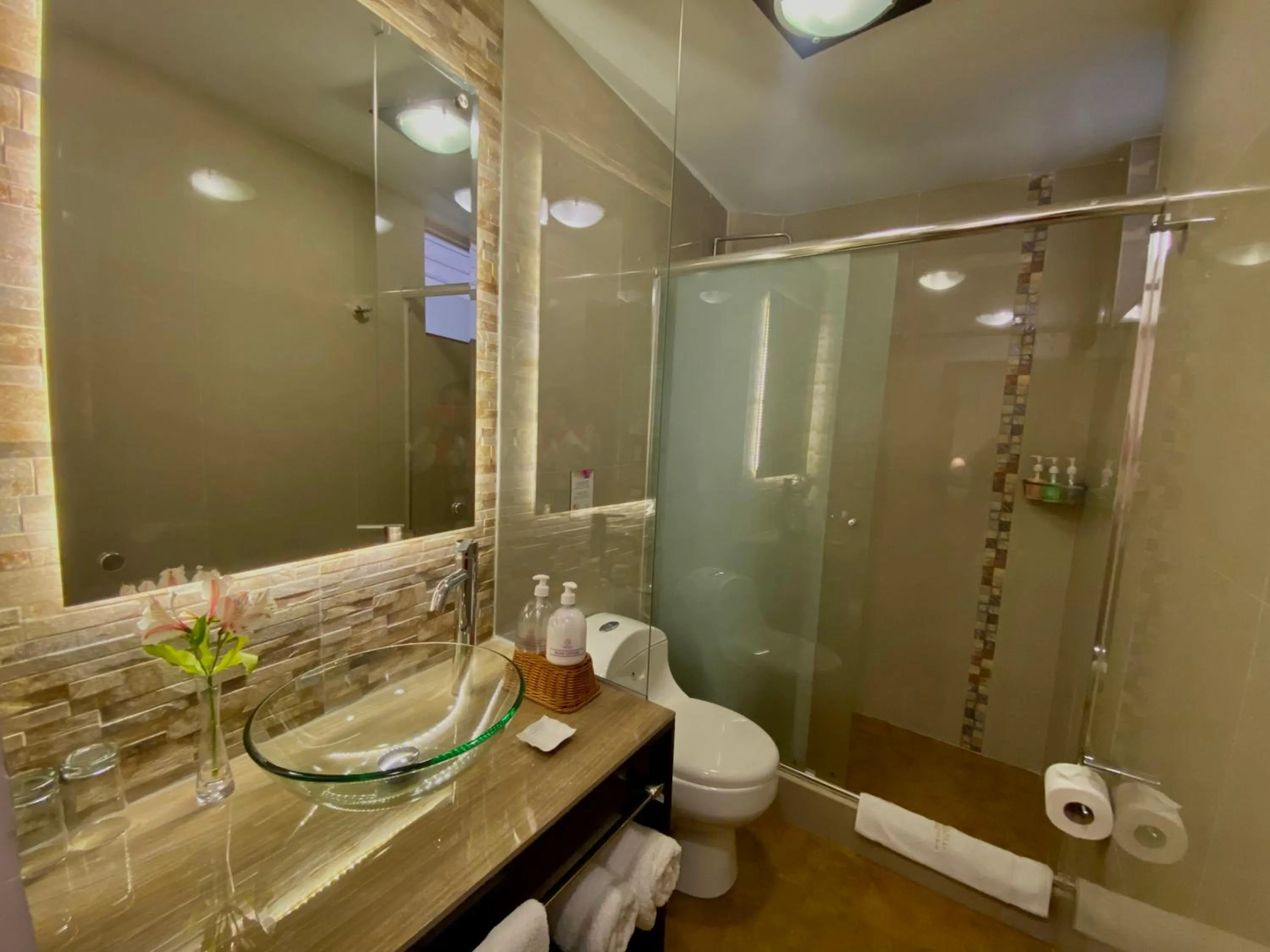 Shower in Mistico San Blas Boutique