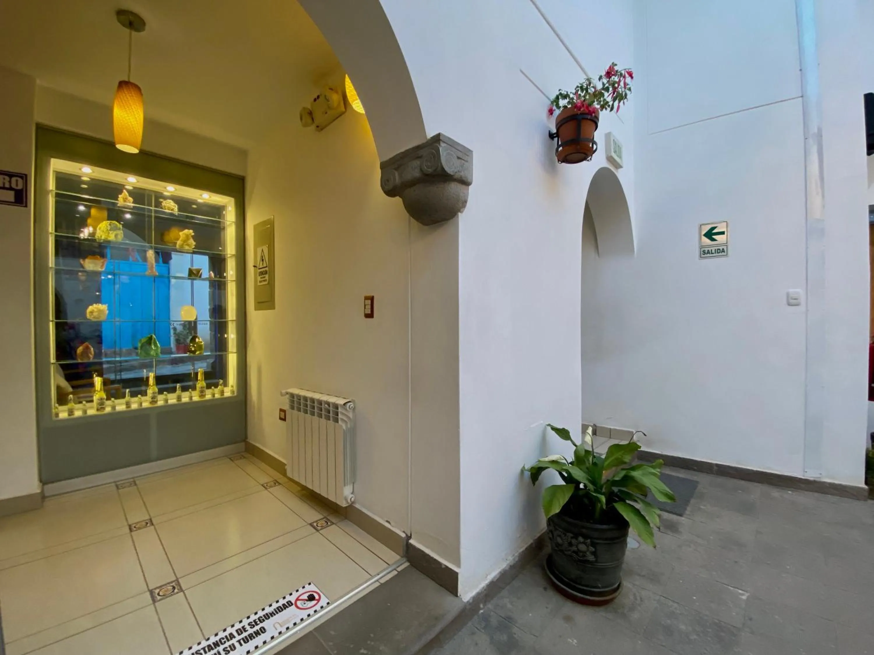 Lobby or reception in Mistico San Blas Boutique