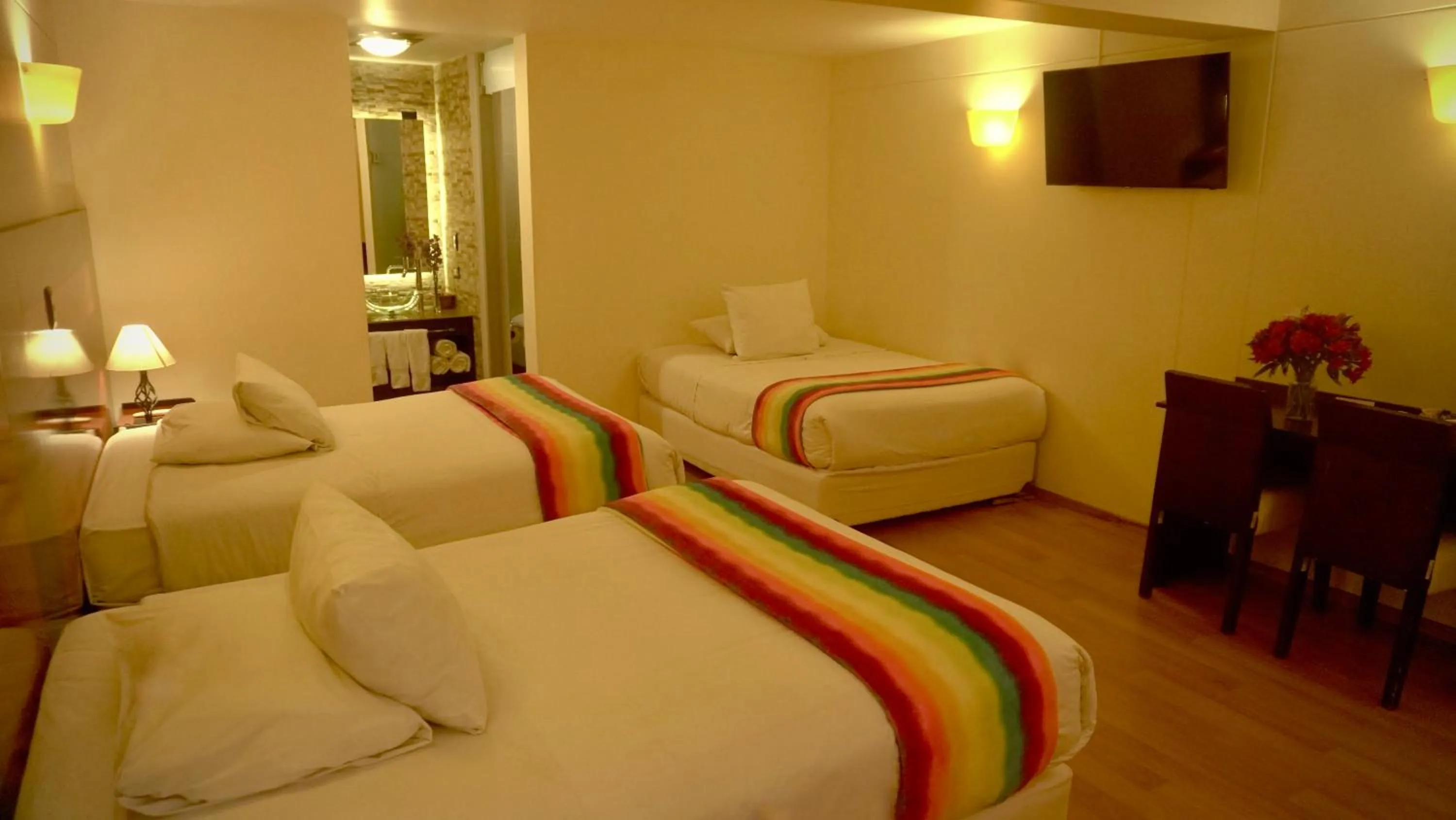 Bed in Mistico San Blas Boutique