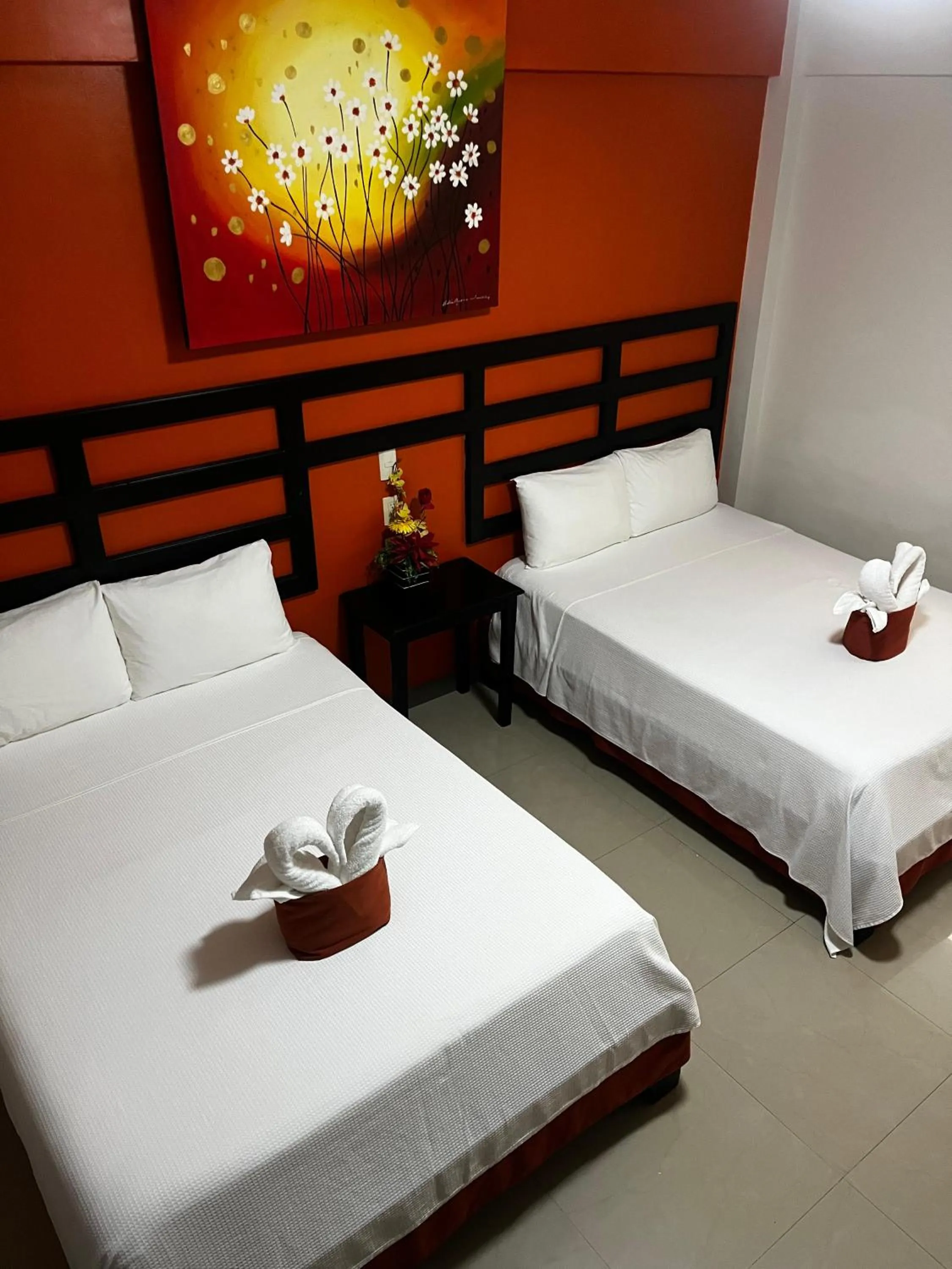 Bed in Hotel Castillo Del Rey