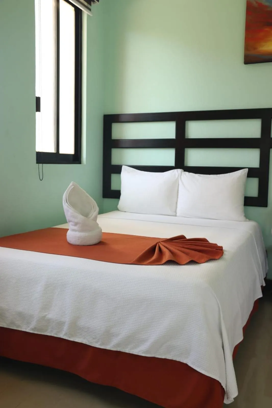 Bed in Hotel Castillo Del Rey