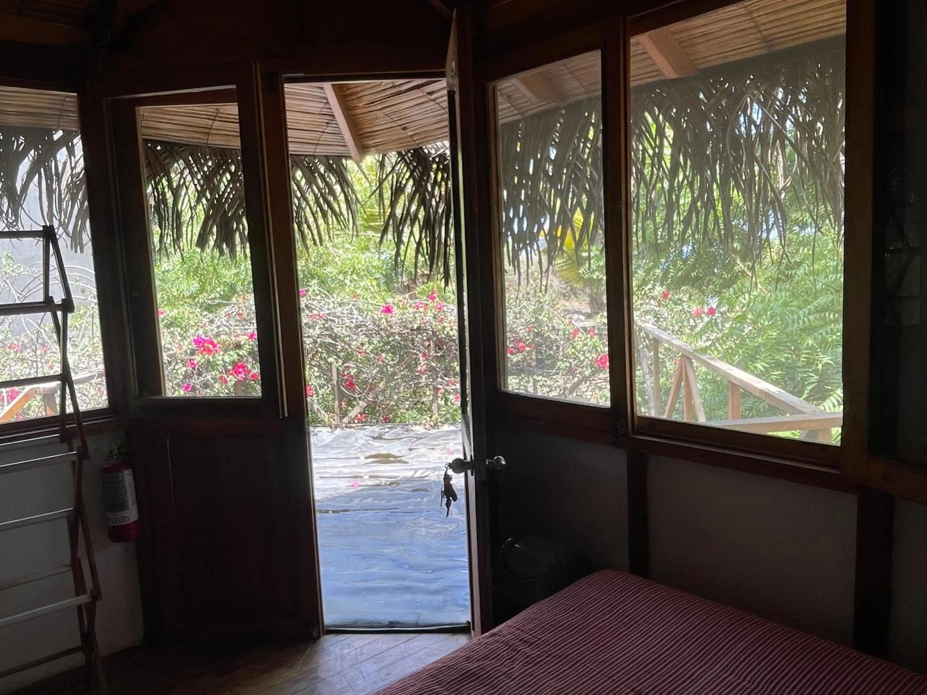 Balcony/Terrace, Bed in Kasa Pelikanos