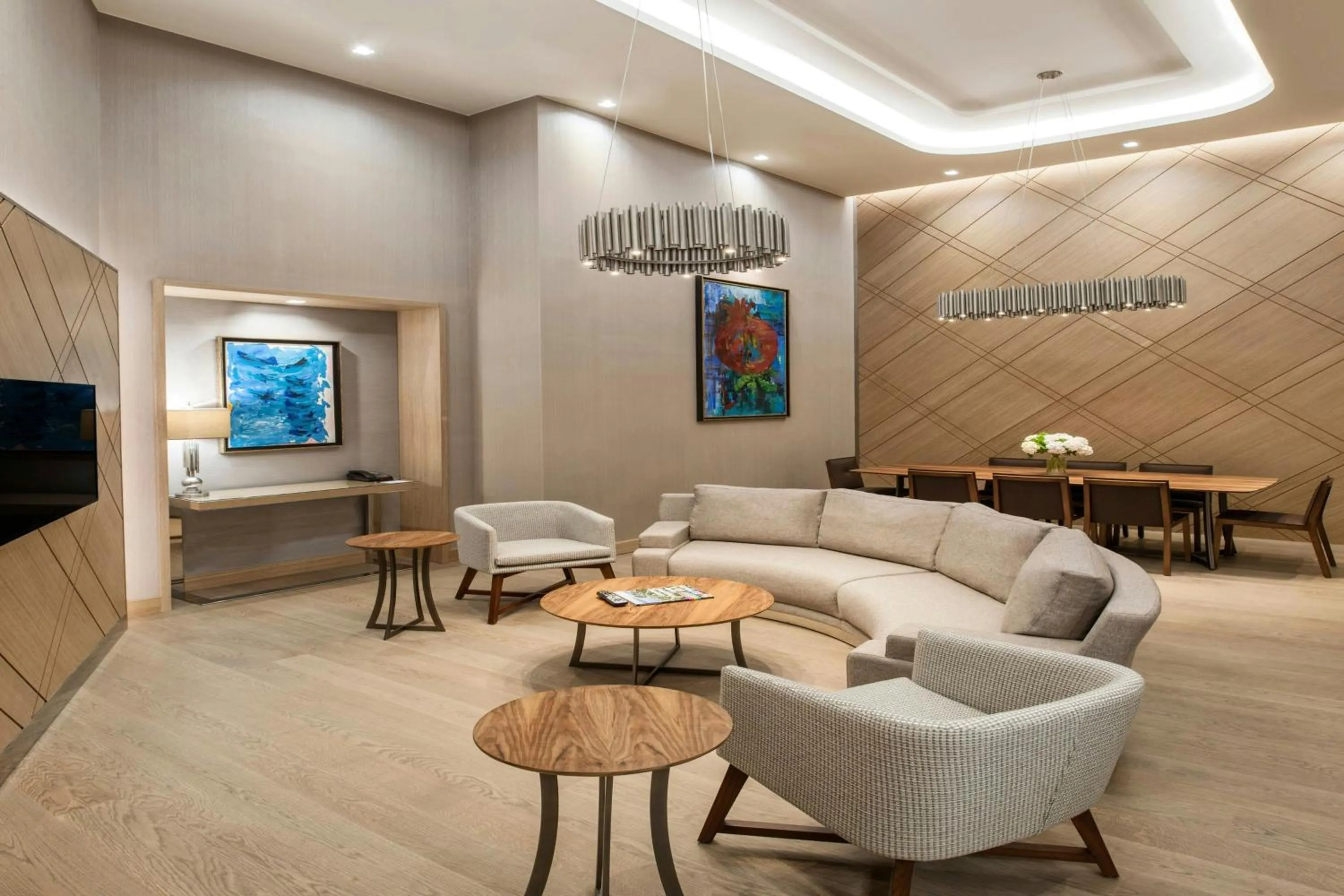 Living room in Renaissance Polat Istanbul Hotel