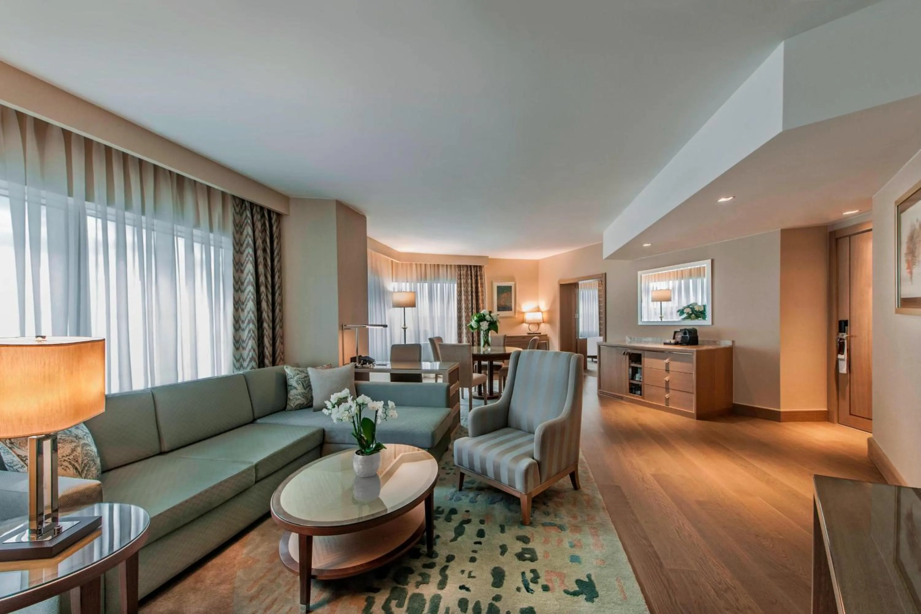 Living room in Renaissance Polat Istanbul Hotel