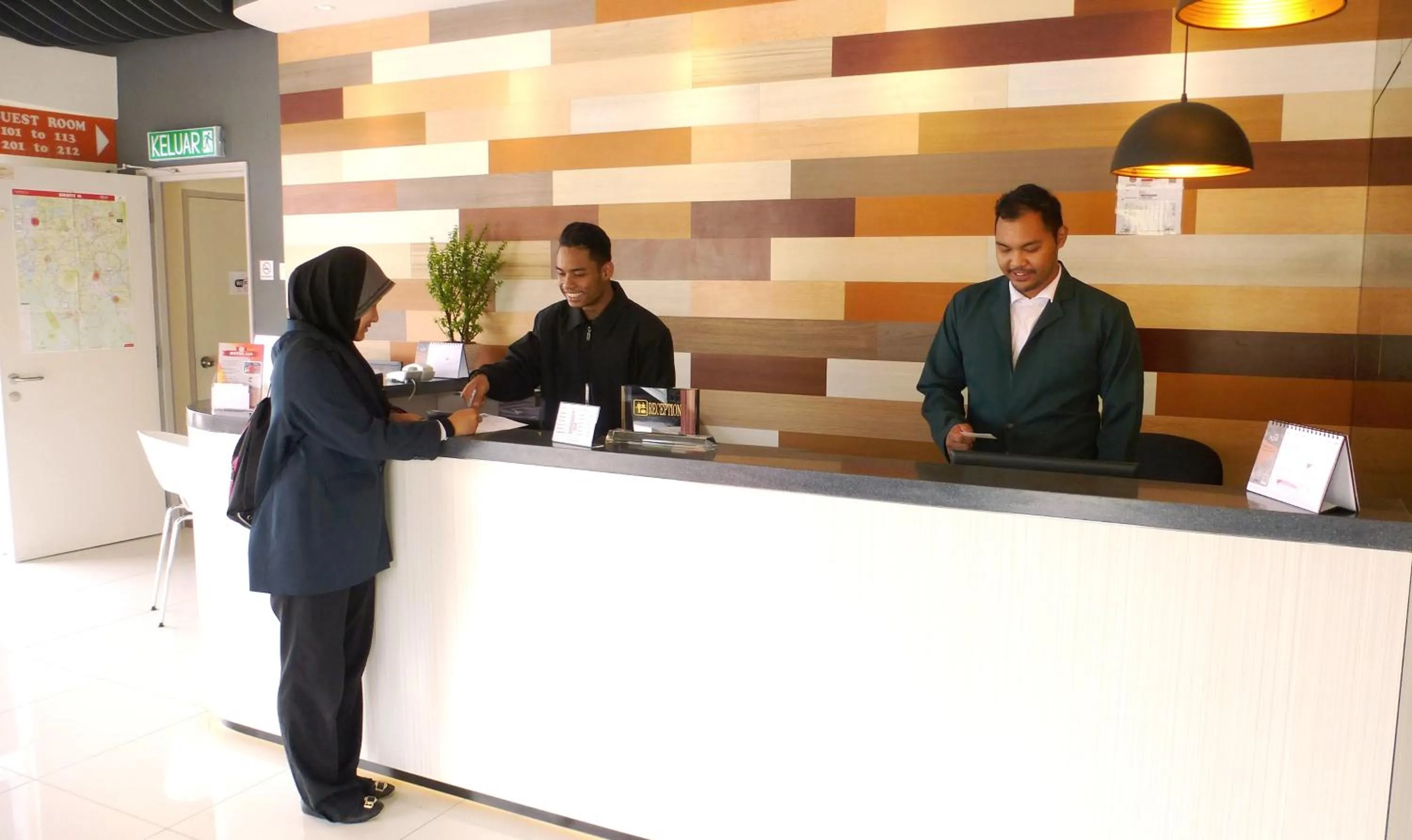 Lobby or reception in Hotel 138 @ Subang