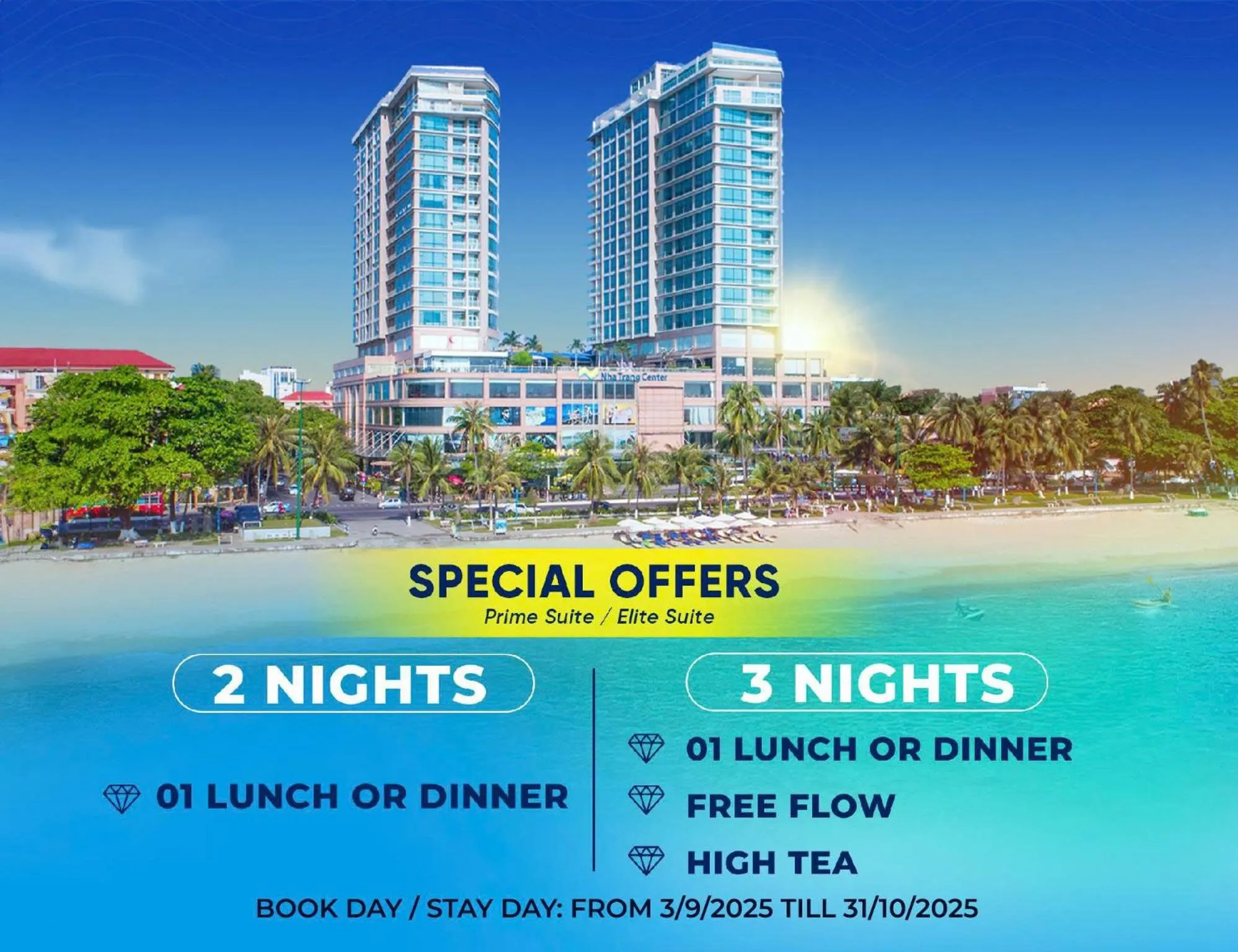 Property building in Diamond Bay Hotel