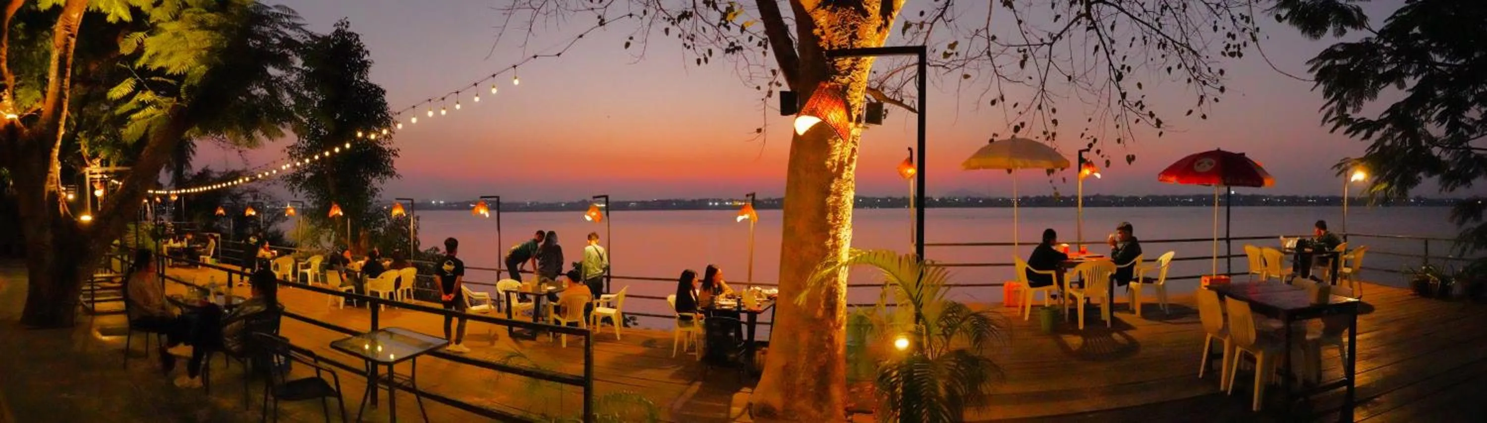 River view in Pilgrim's Kitchen & Inn