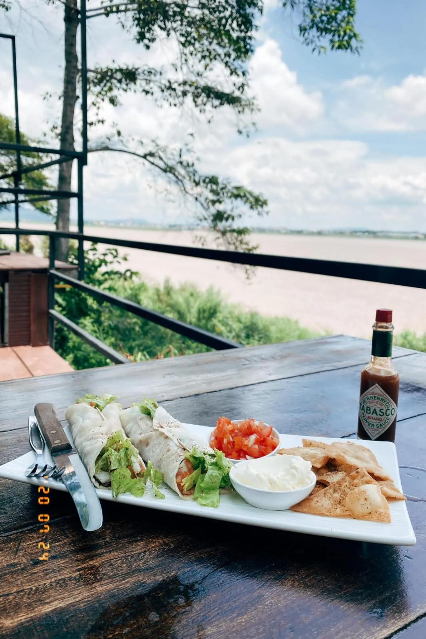 Food close-up in Pilgrim's Kitchen & Inn
