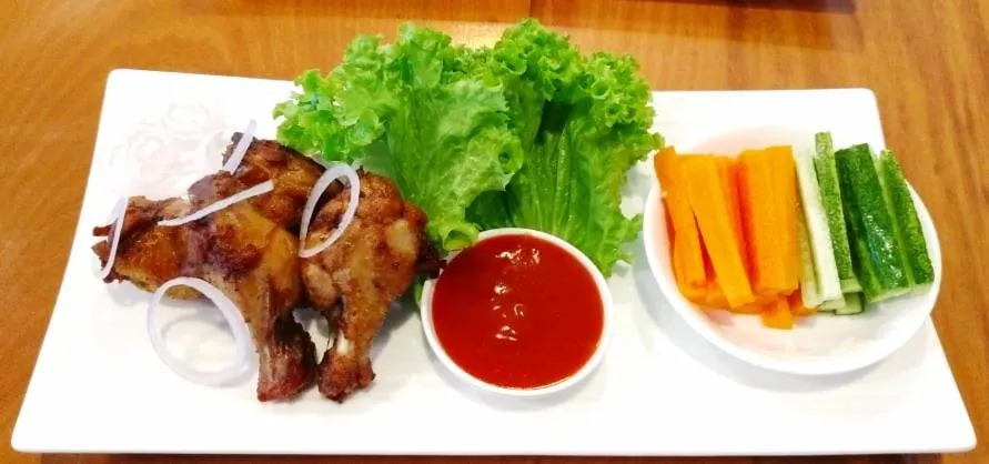 Food close-up in Pilgrim's Kitchen & Inn