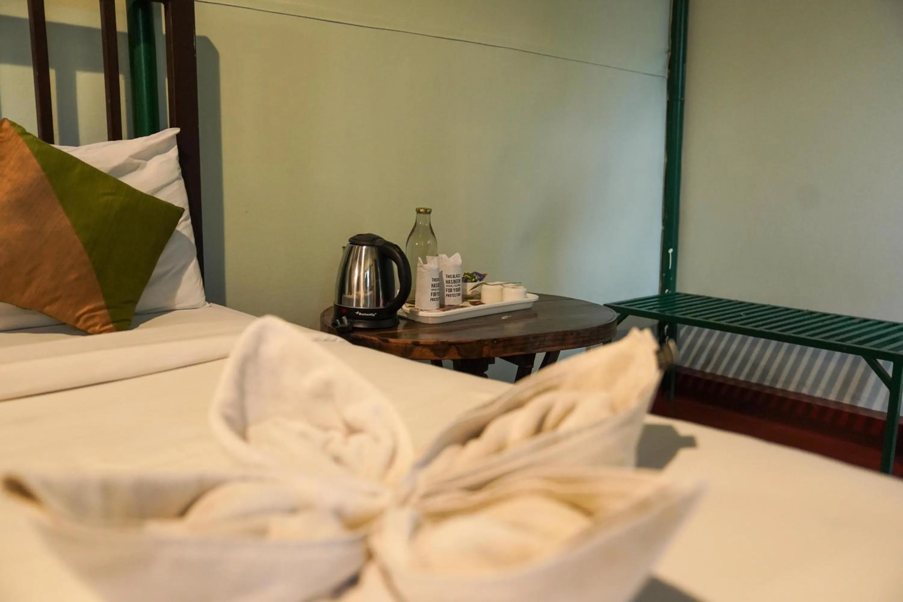 Bed in Ela Ecoland Nature Retreat