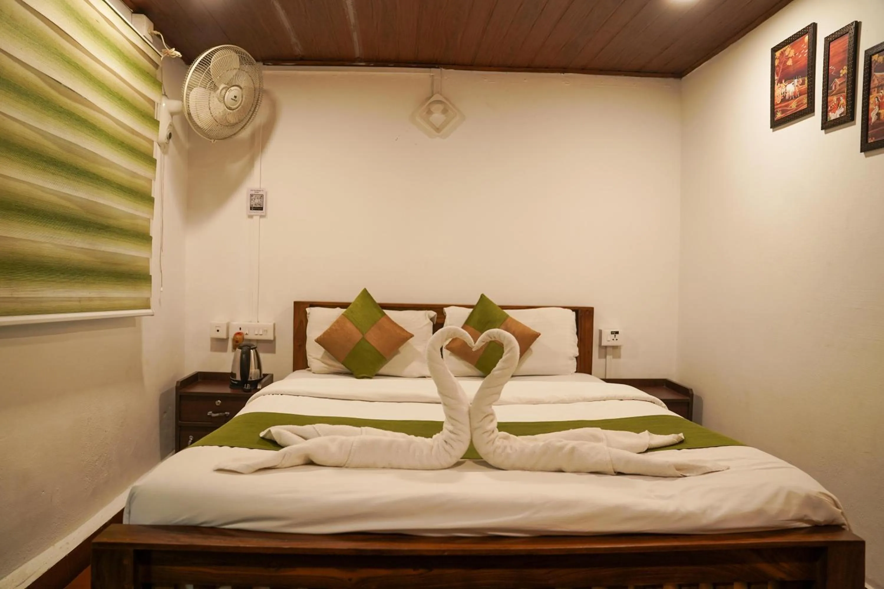 Bed in Ela Ecoland Nature Retreat