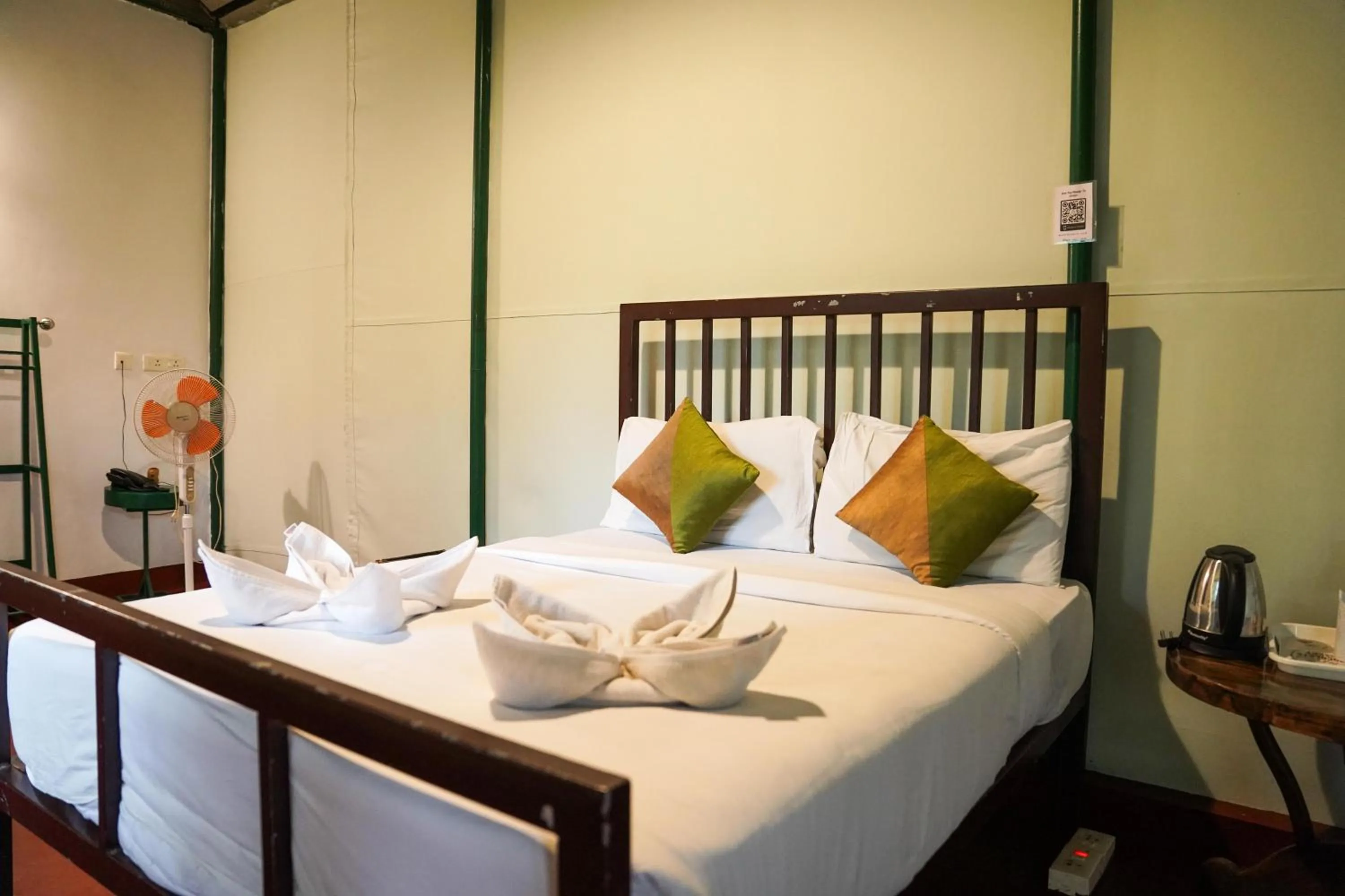 Bed in Ela Ecoland Nature Retreat