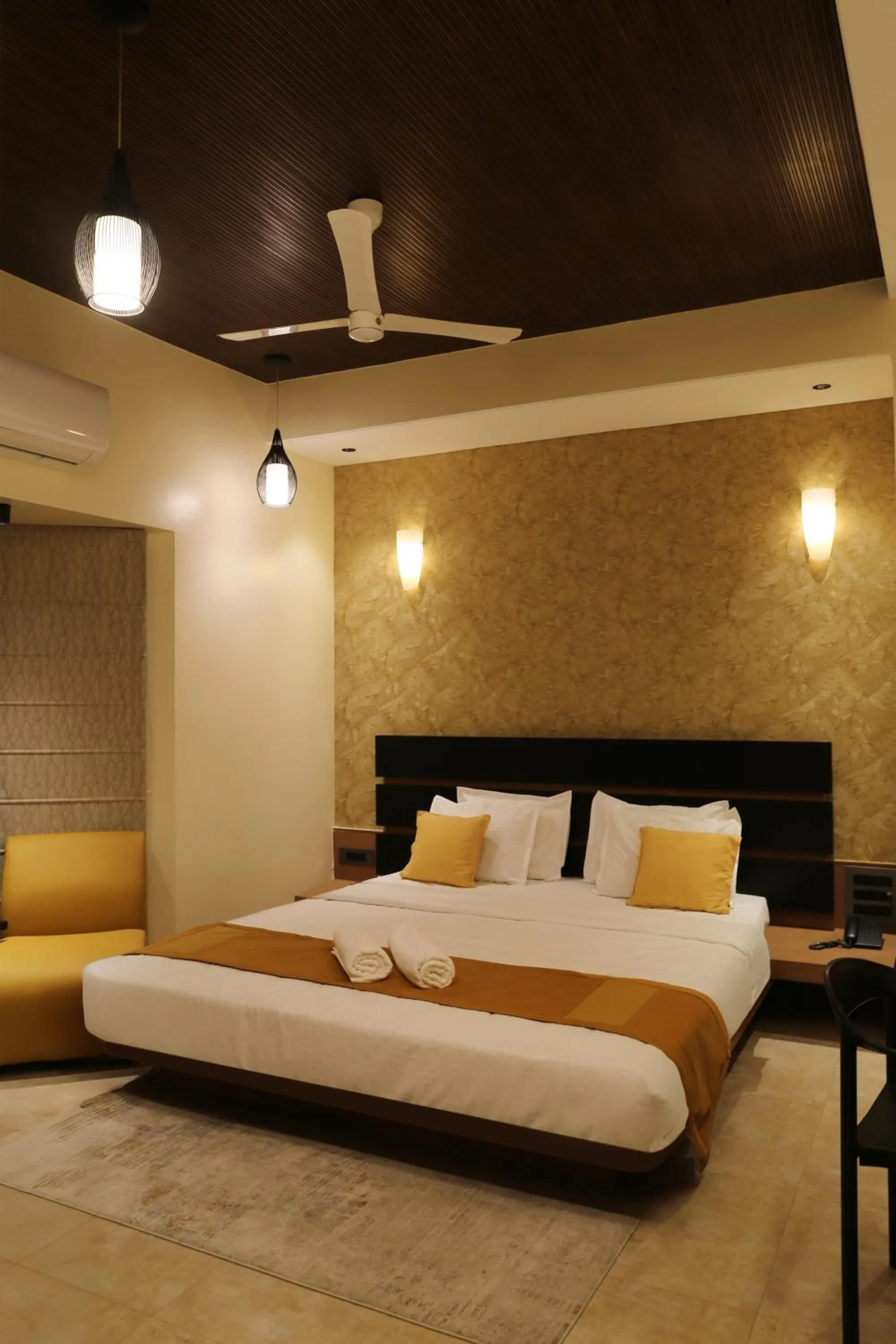 Bed in Hotel The Leaf