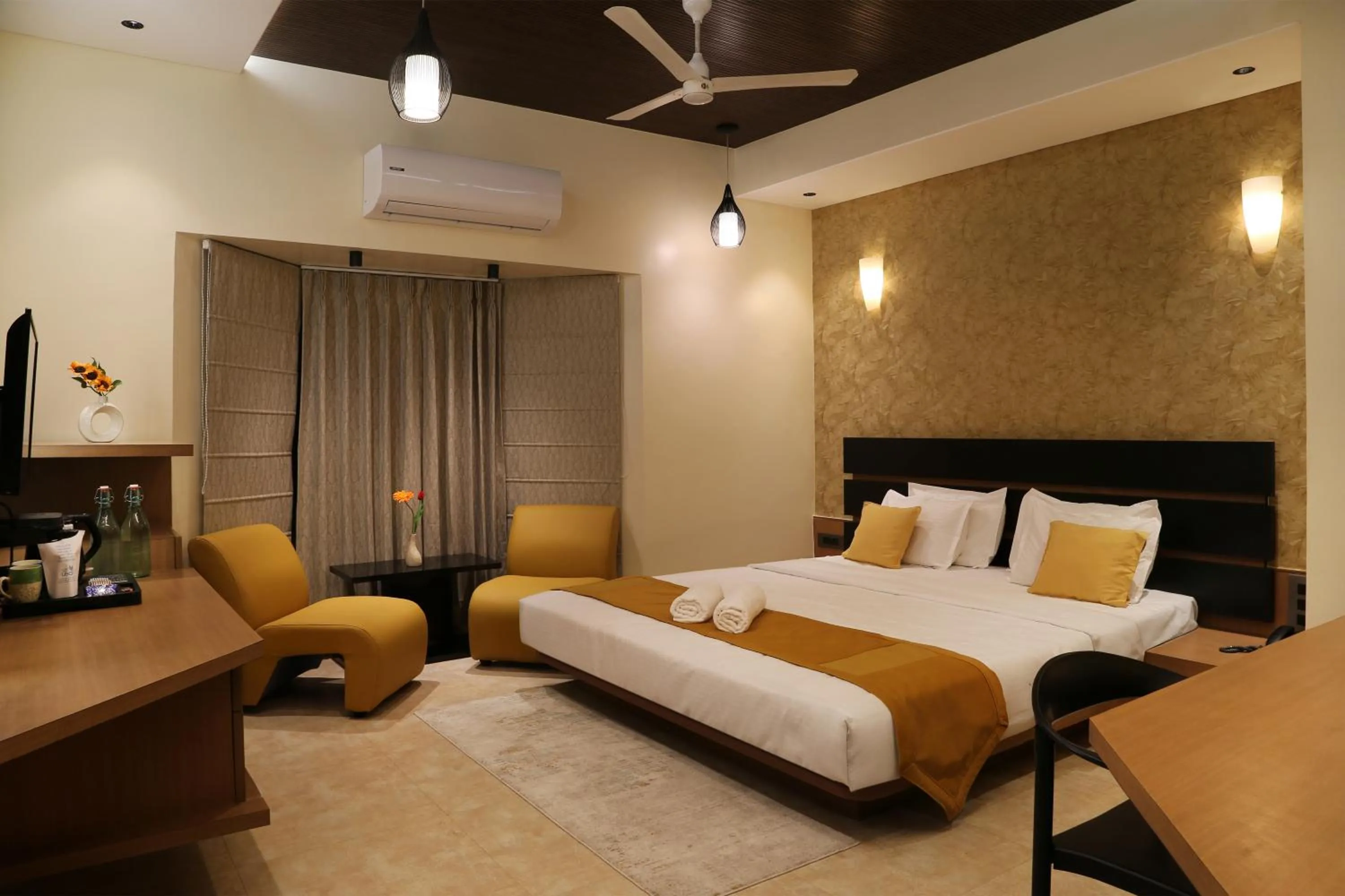 Bed in Hotel The Leaf