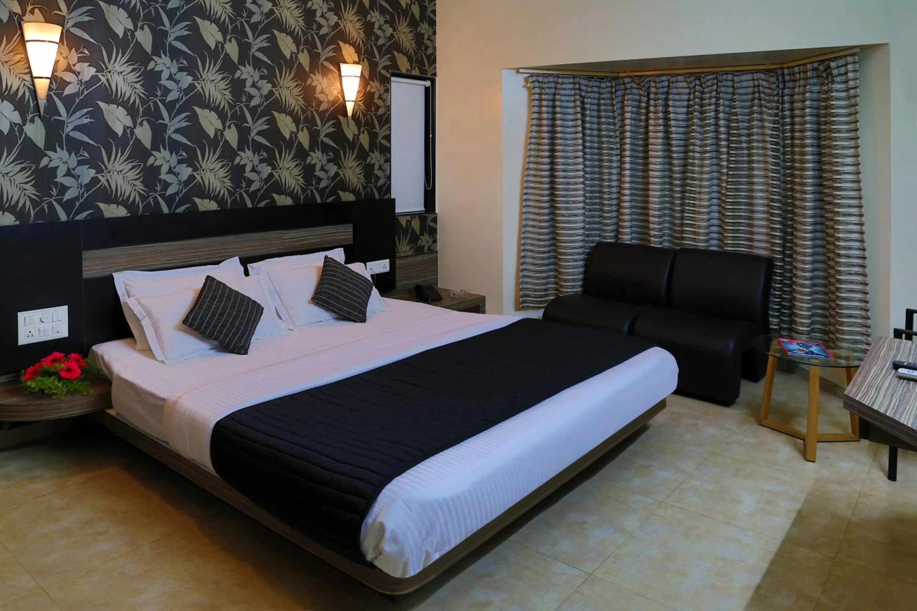 Bed in Hotel The Leaf