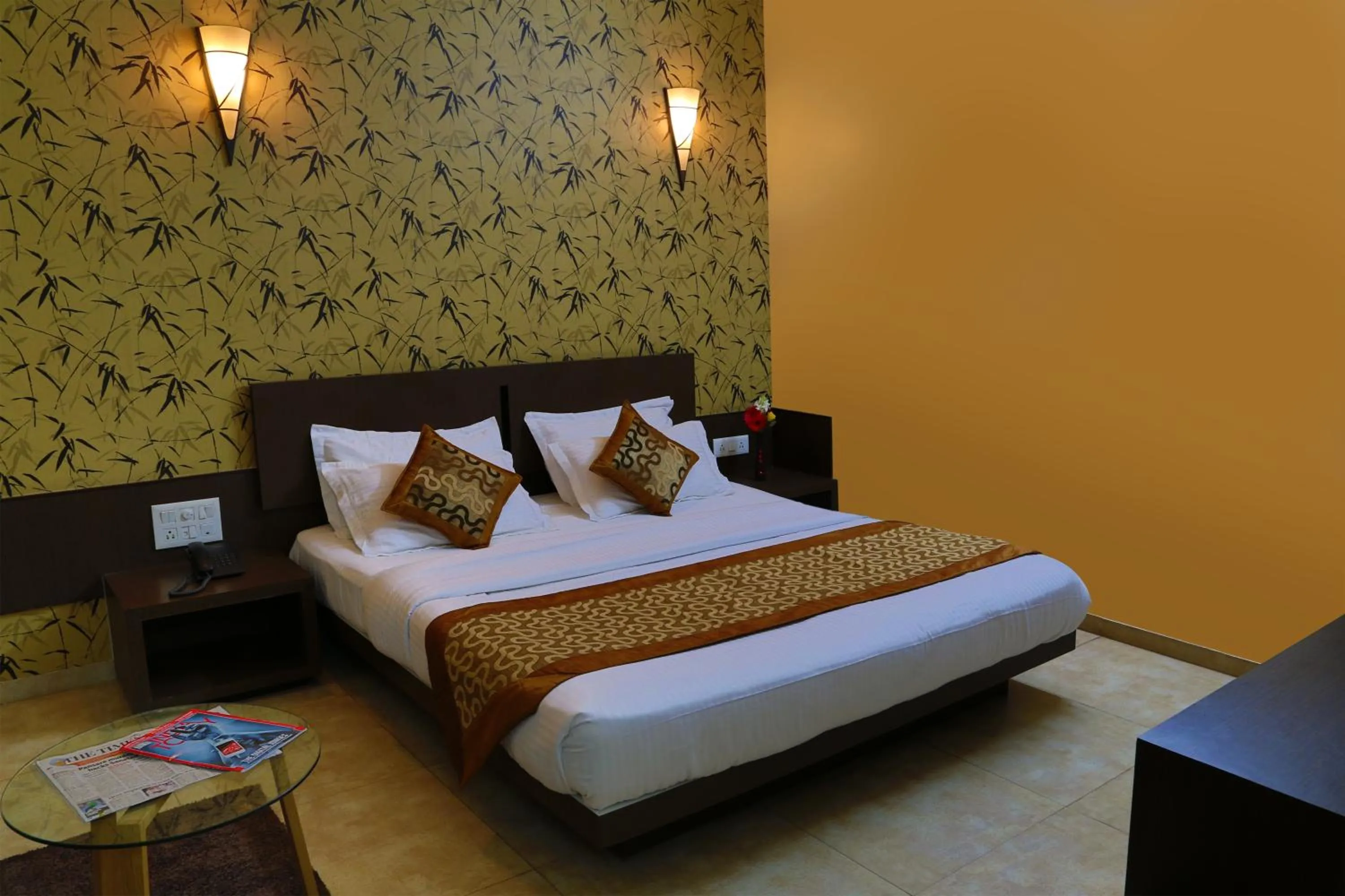 Bed in Hotel The Leaf