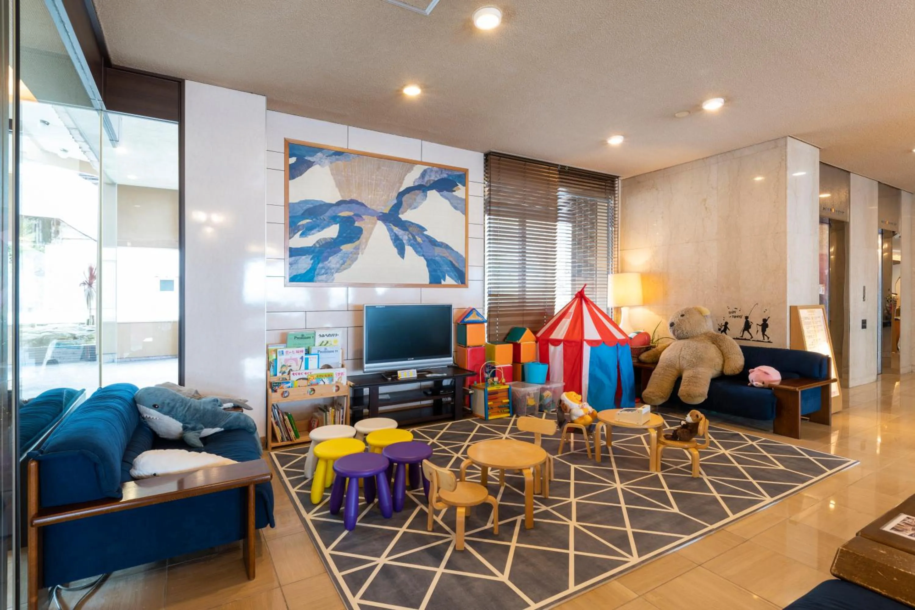 Lobby or reception in Awakan