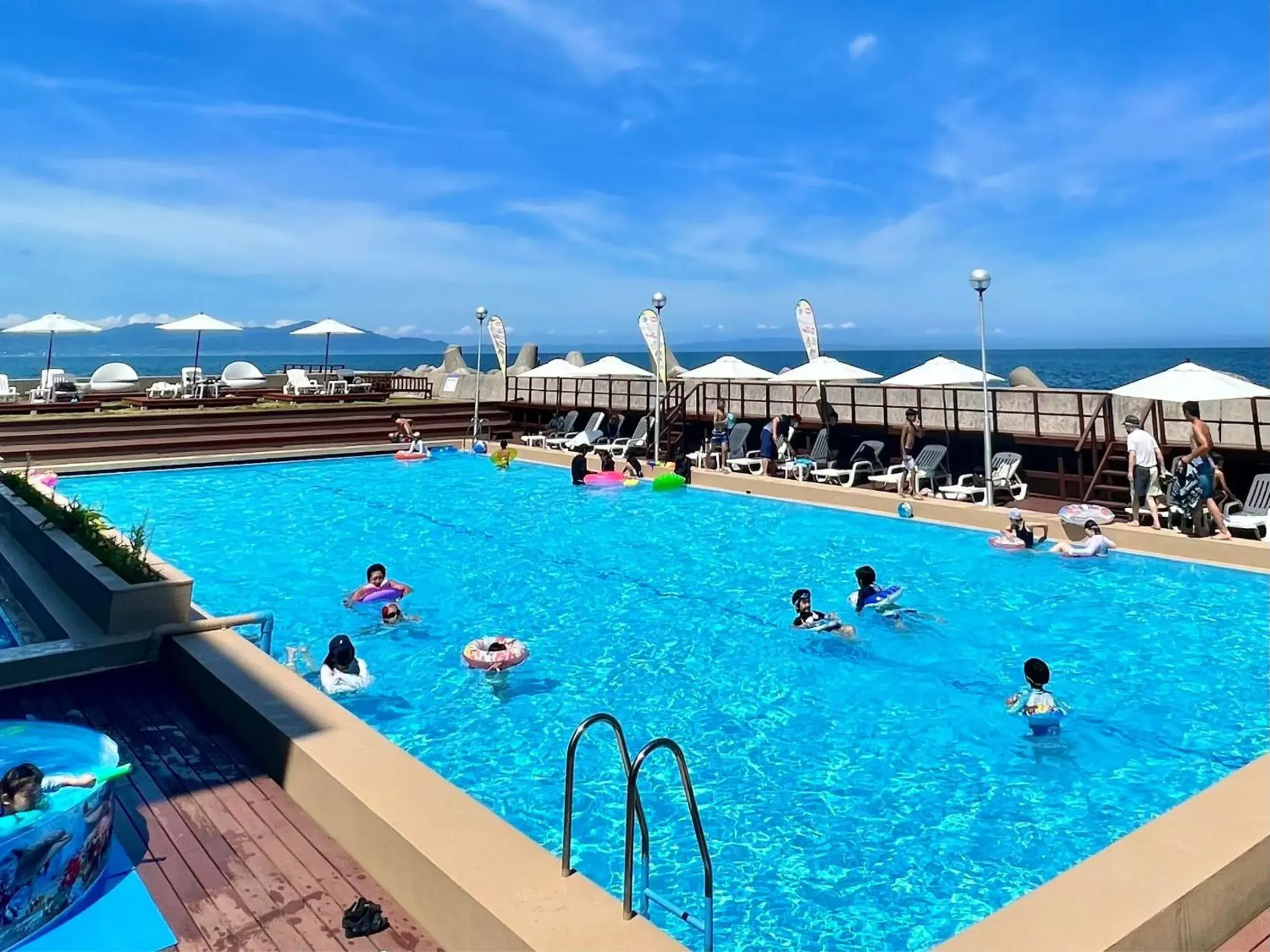 Pool view in Awakan Pool view in Awakan