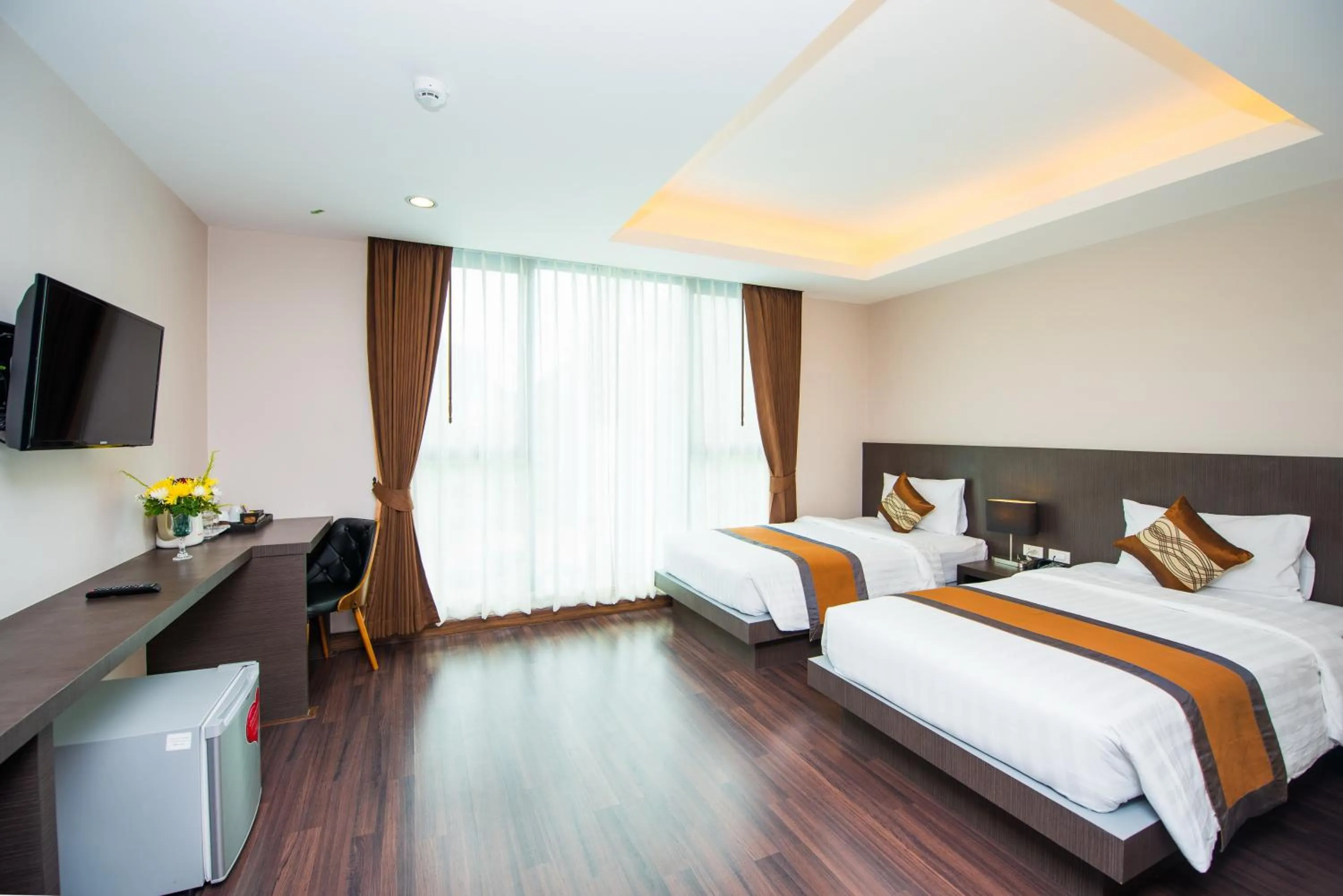 Bedroom, Bed in Tetris Hotel