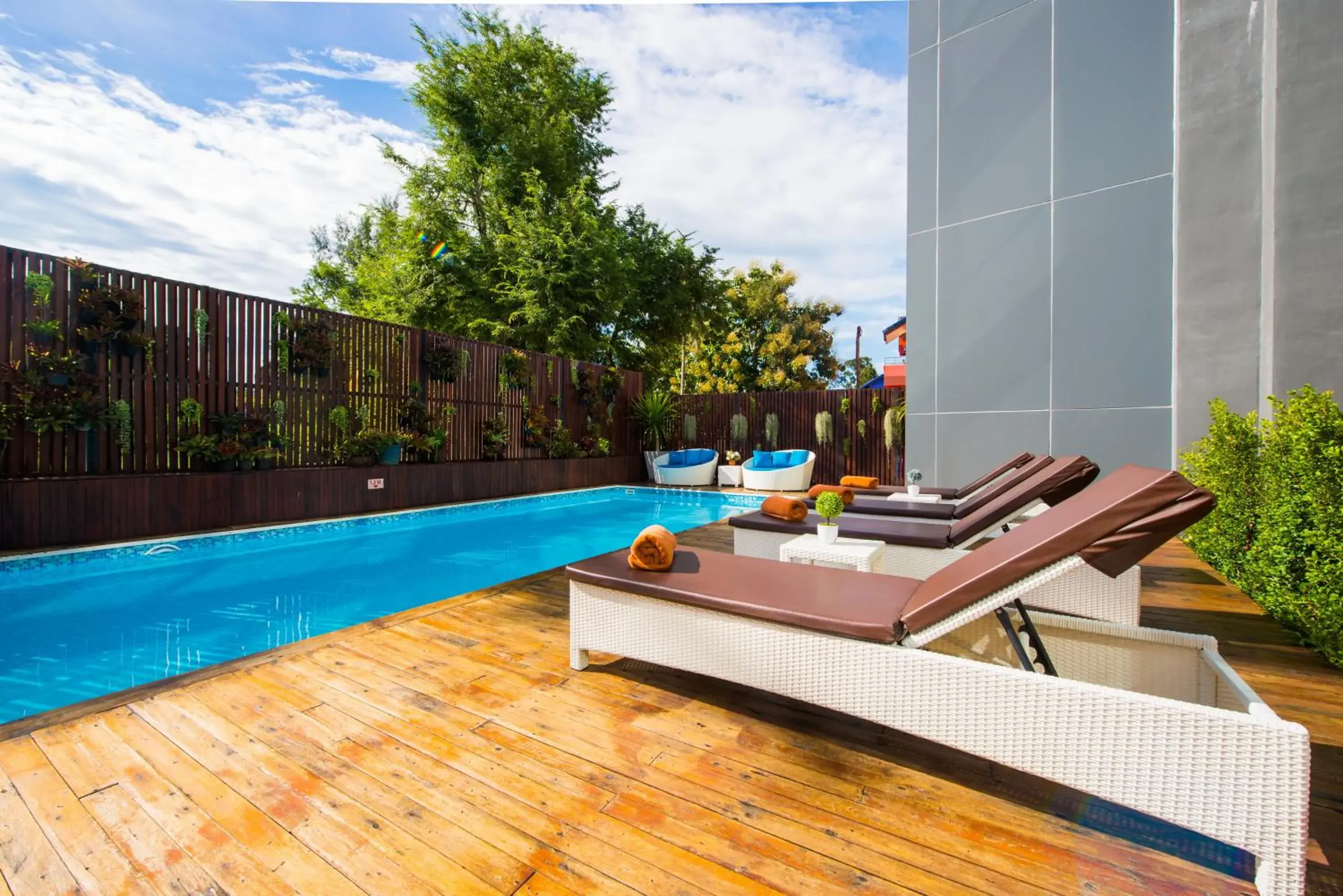 Swimming pool in Tetris Hotel Swimming pool in Tetris Hotel