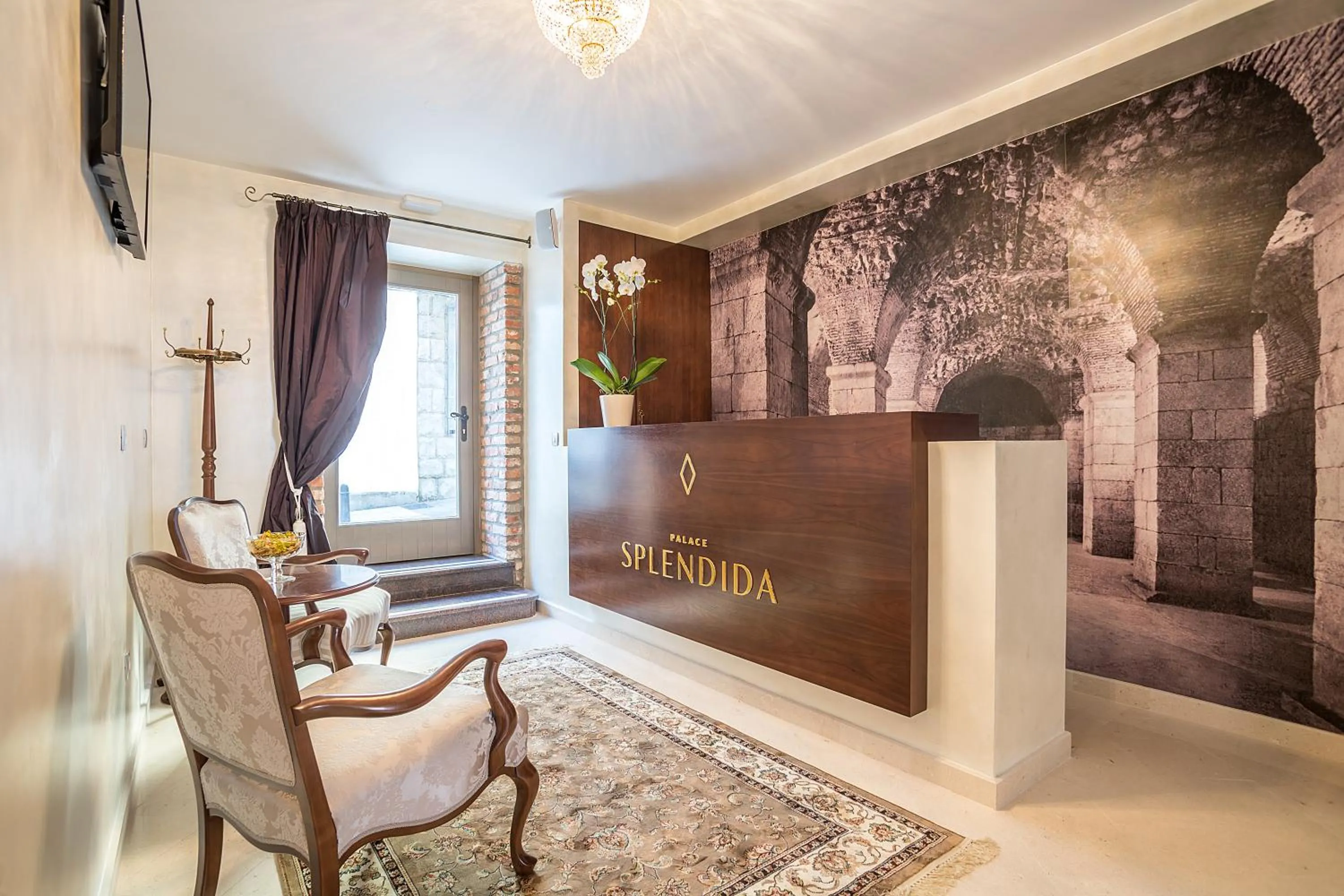Lobby or reception in Splendida Palace