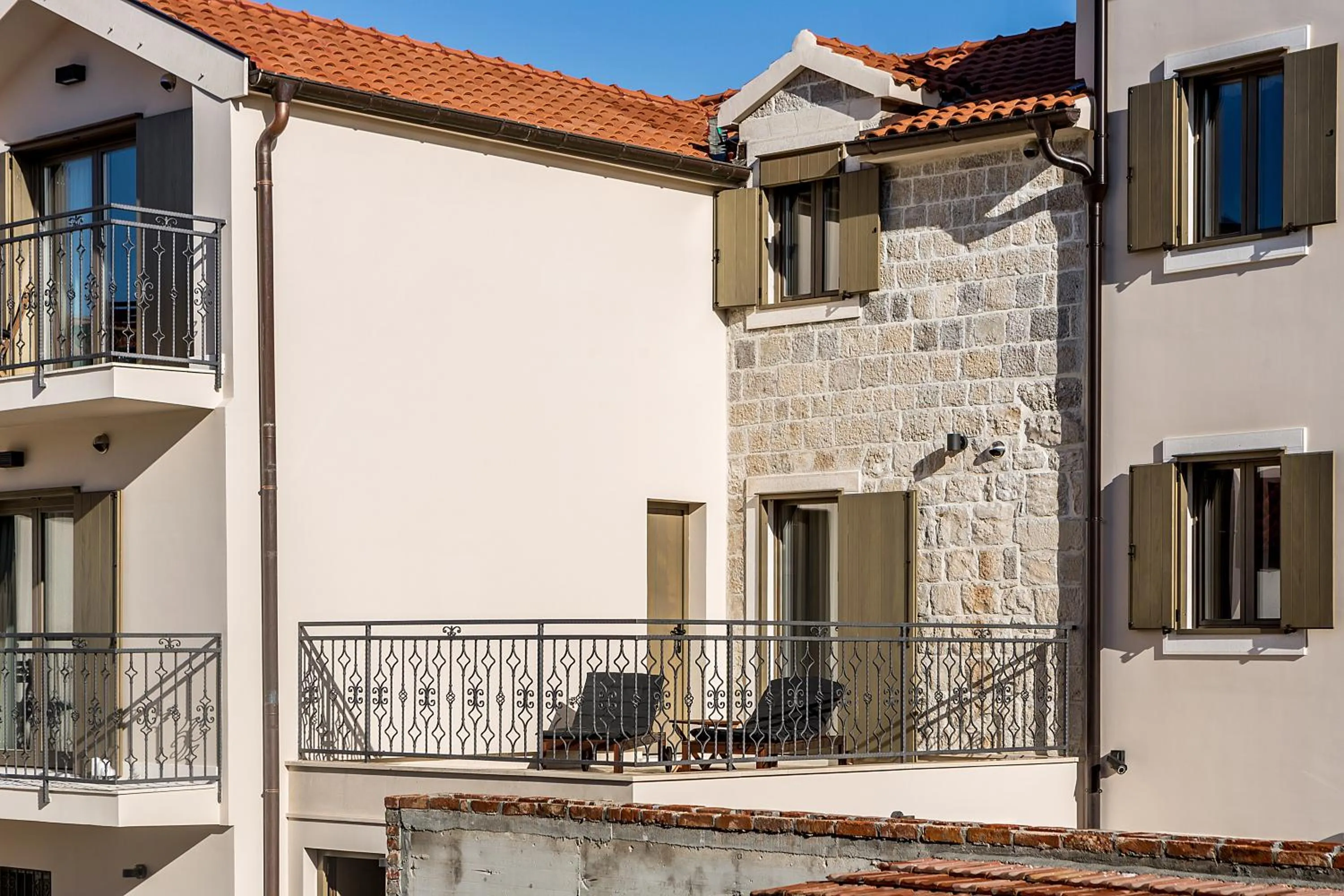 Balcony/Terrace in Splendida Palace