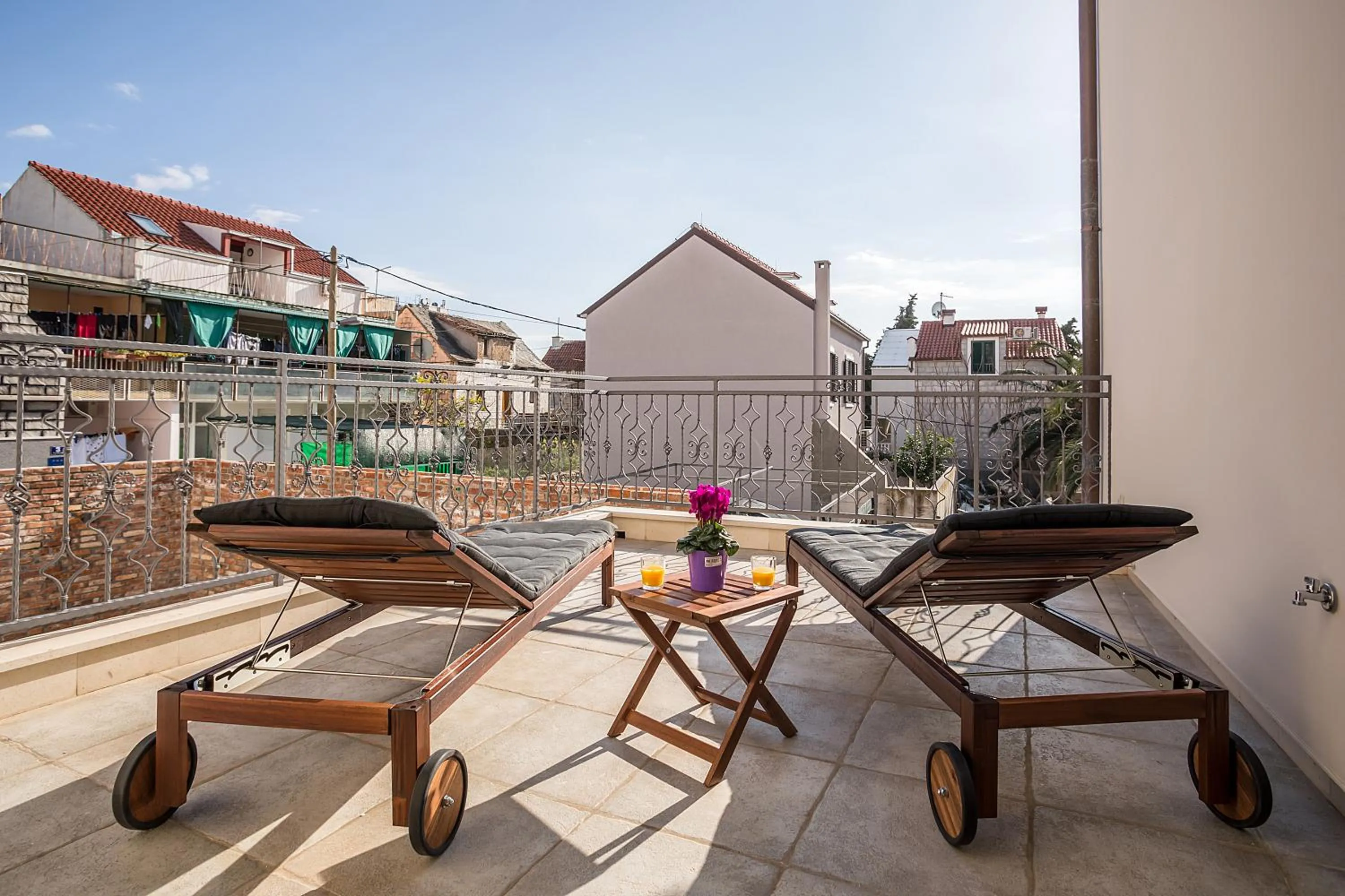 Balcony/Terrace in Splendida Palace