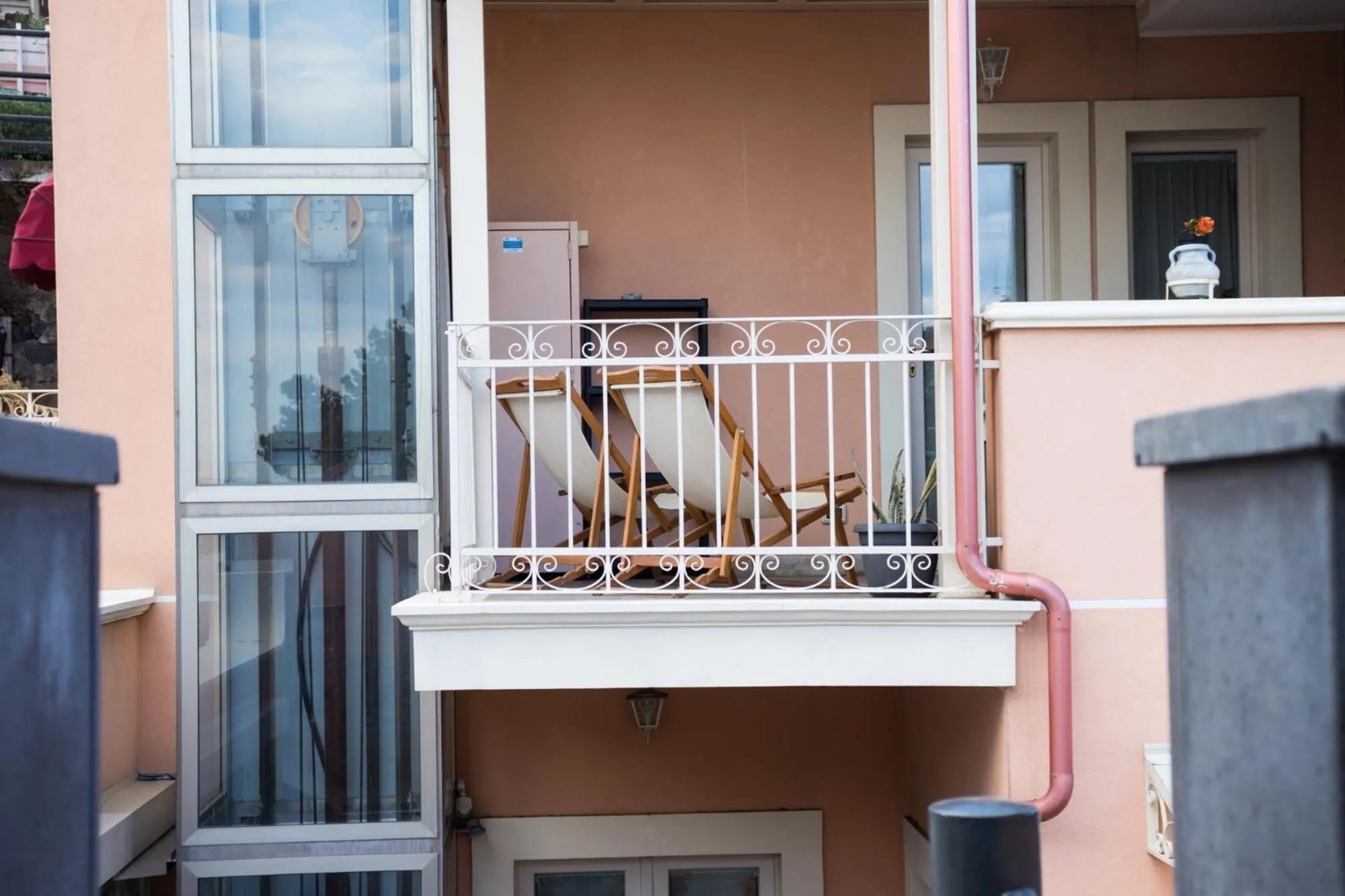 Balcony/Terrace in B&B I Licutiani