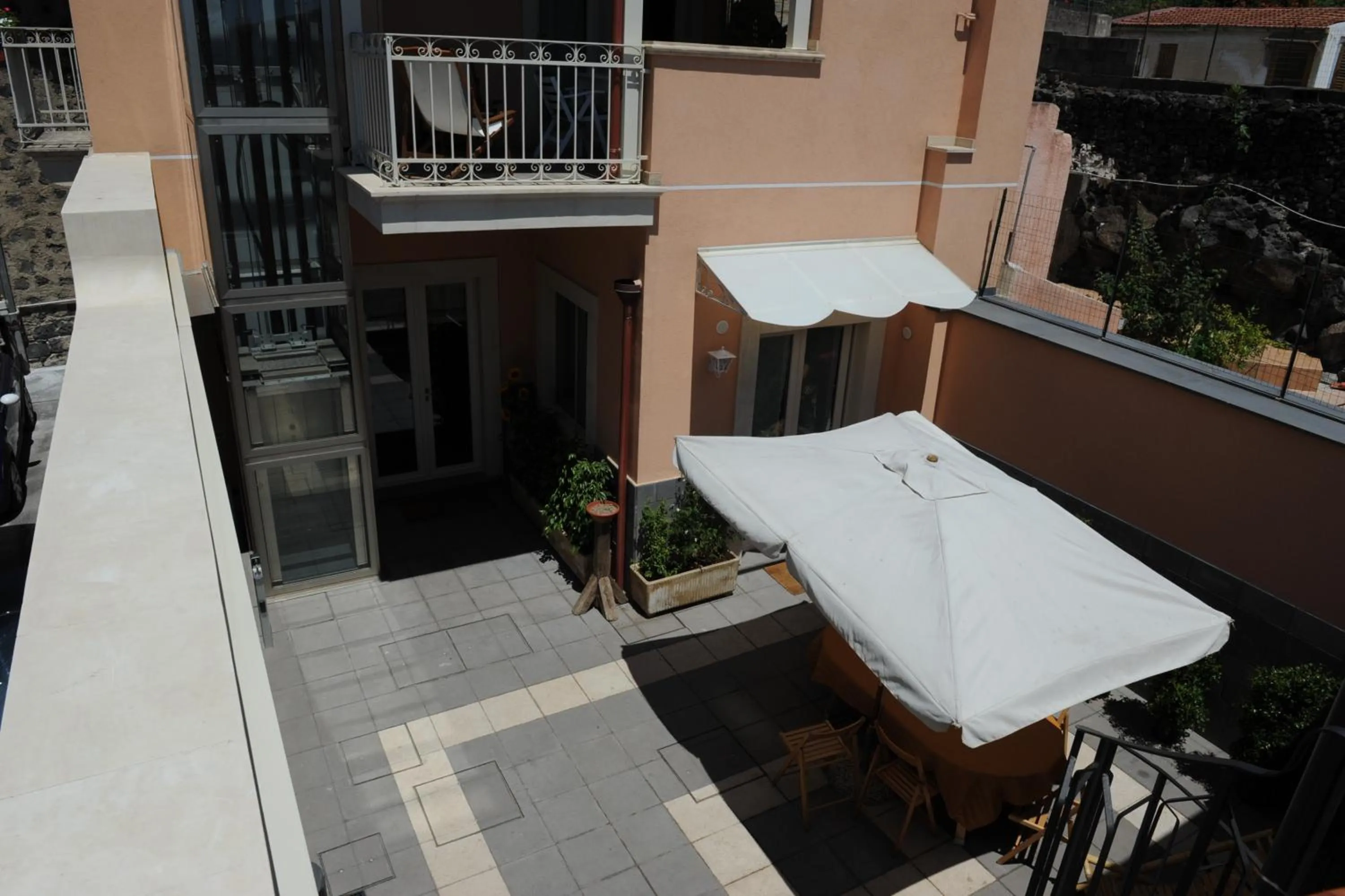 Patio in B&B I Licutiani