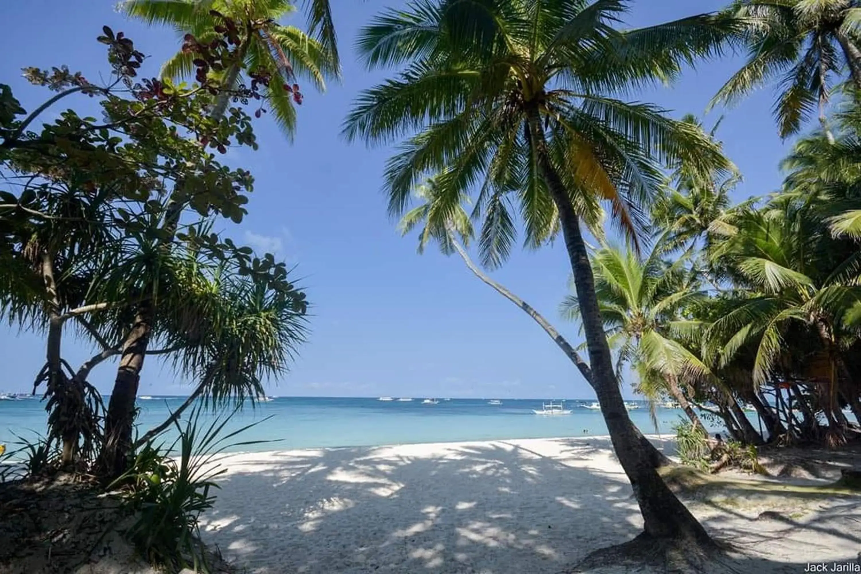 Sea view in Boracay Backpackers Sea view in Boracay Backpackers