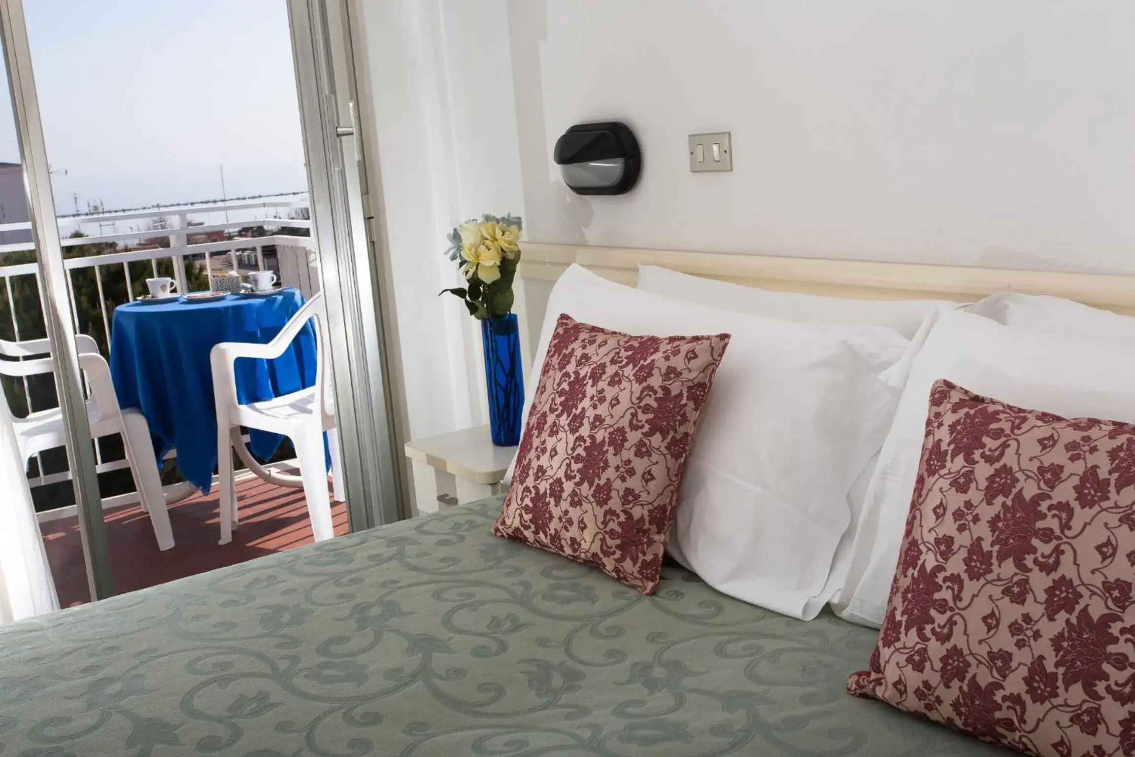 Decorative detail, Bed in Hotel Gioiello