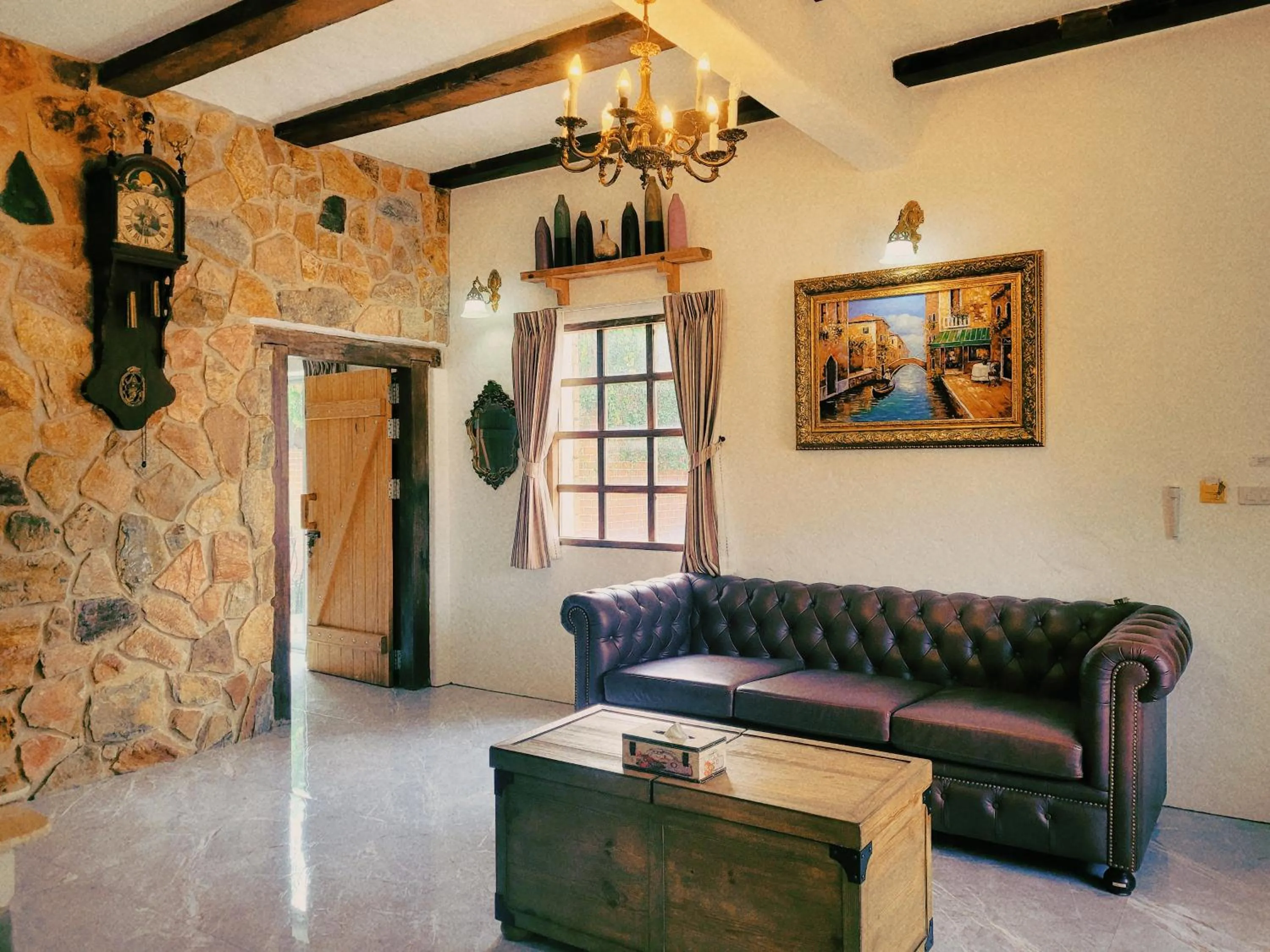 Living room in Swiss Hotel Pattaya