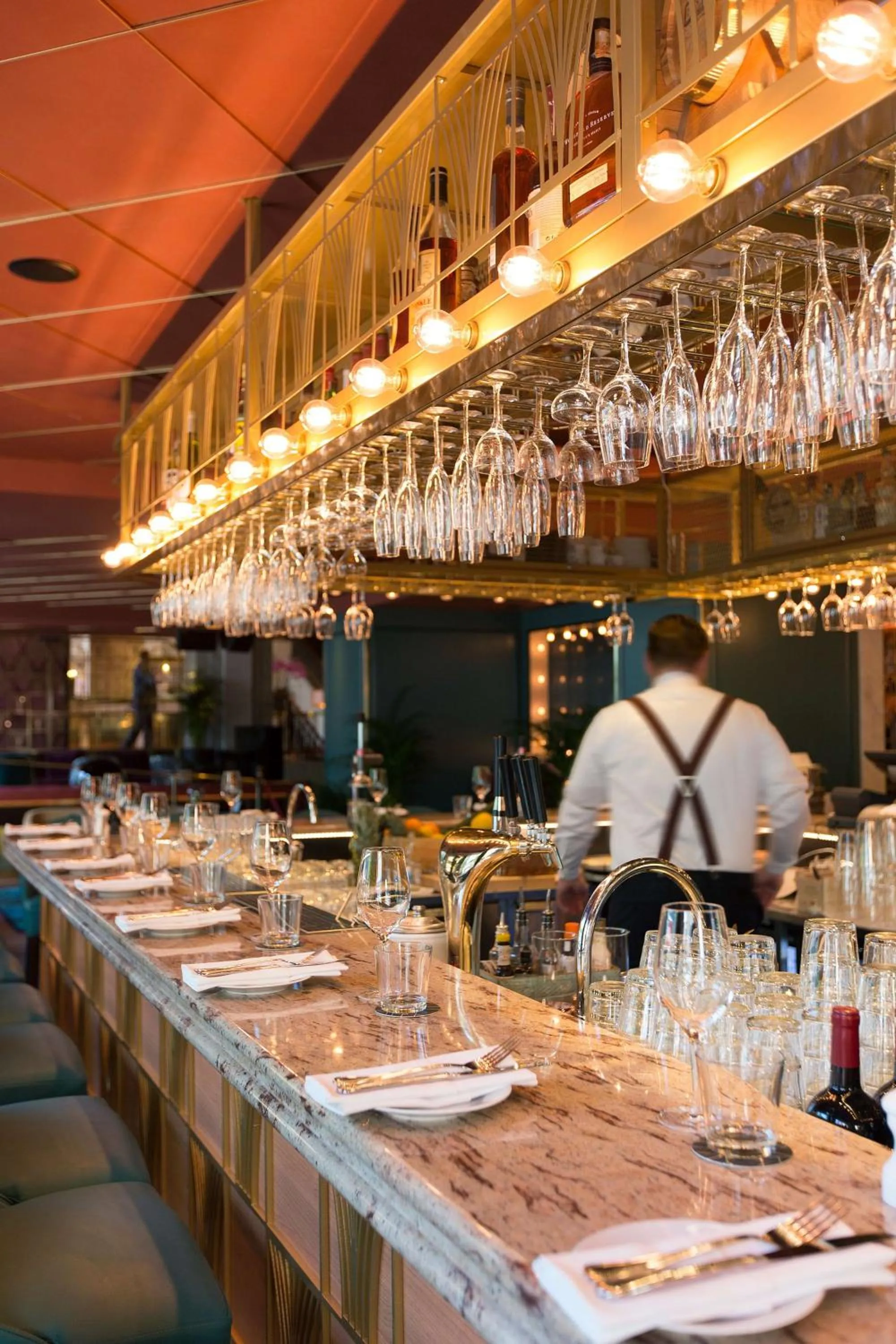 Lounge or bar in Haymarket by Scandic