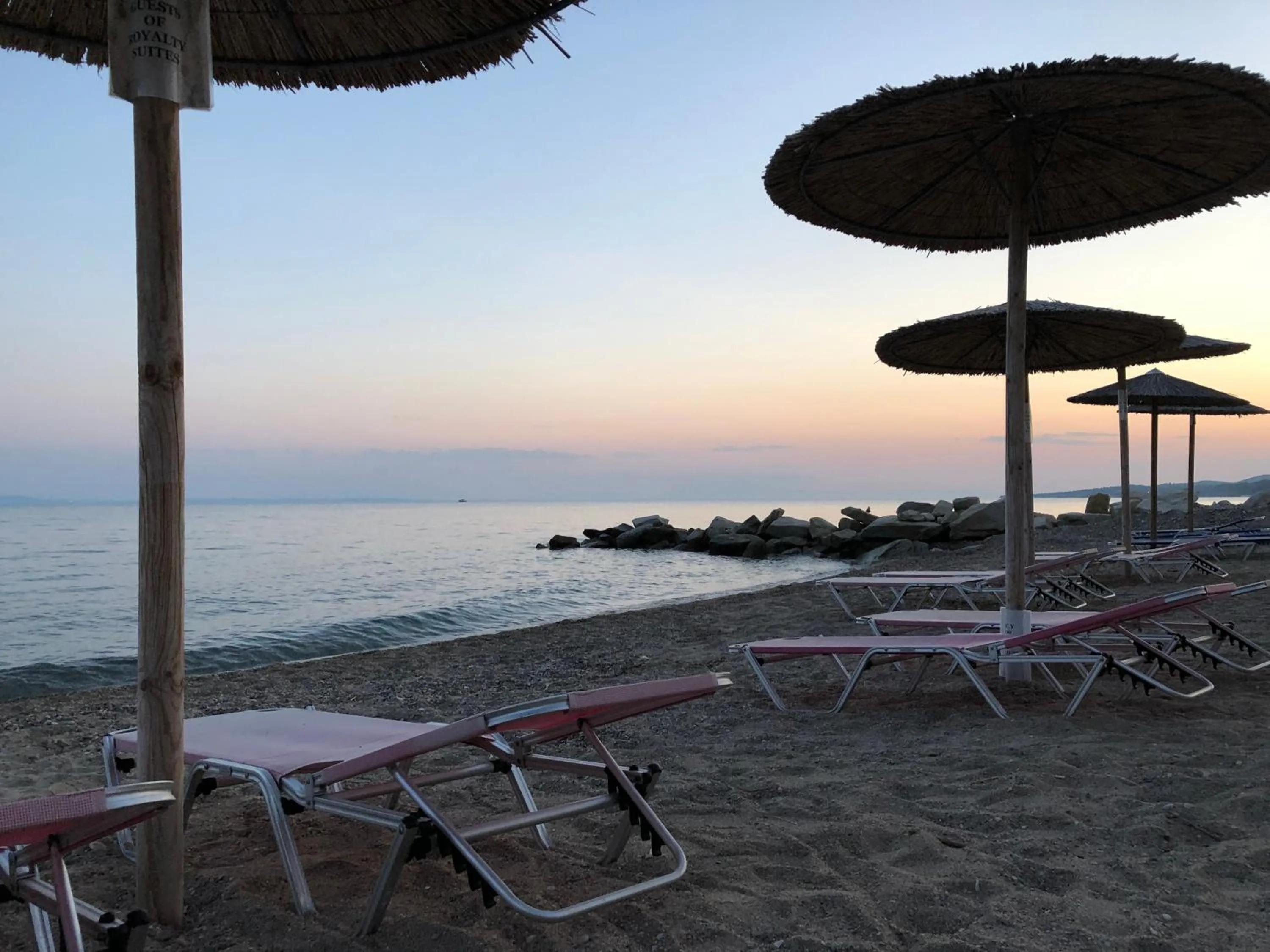 Beach in Royalty Suites Seaside