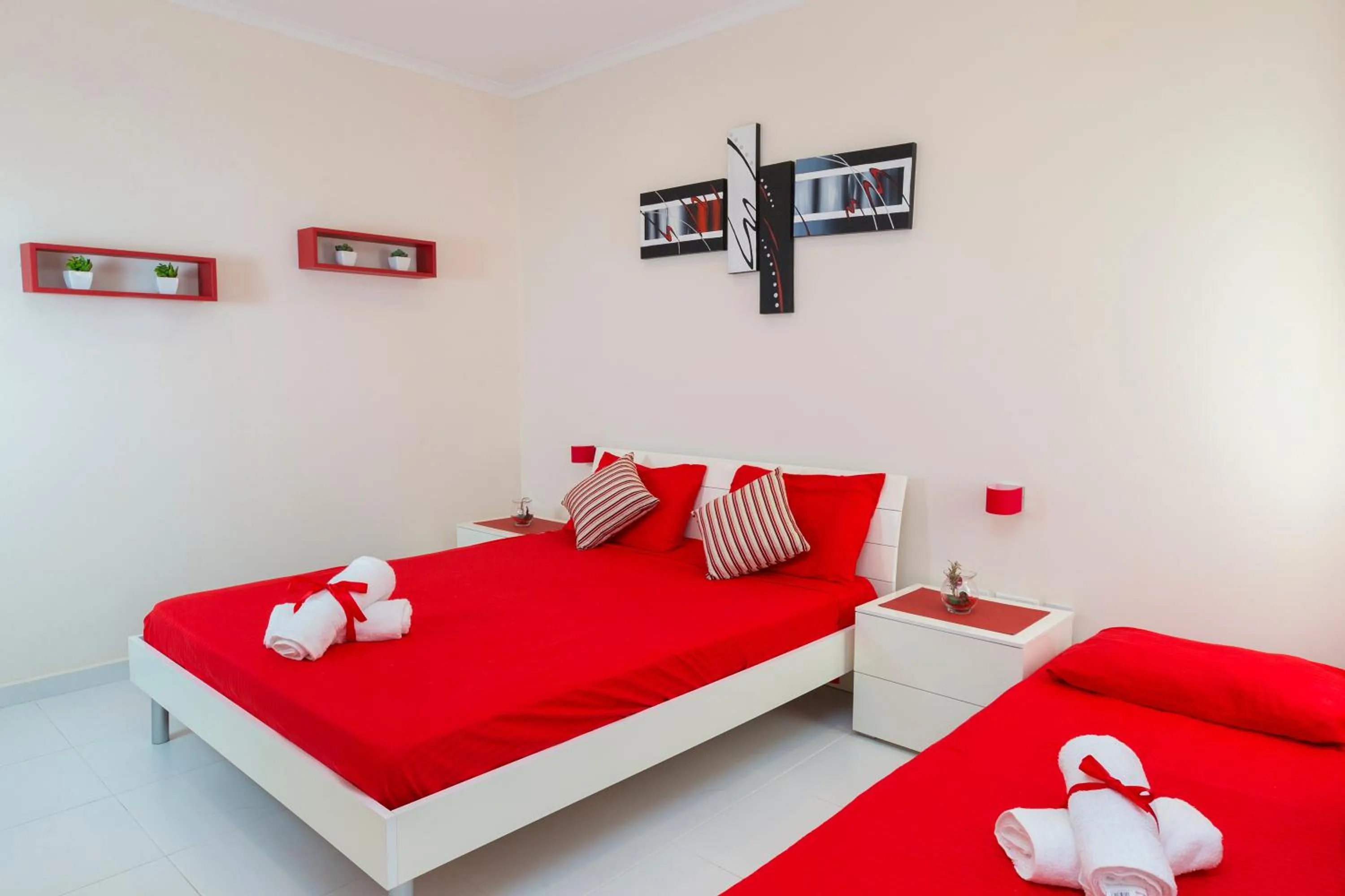 Bedroom, Bed in Marsascala 2 Bedroom Apartment close to Beach! HPI 6768