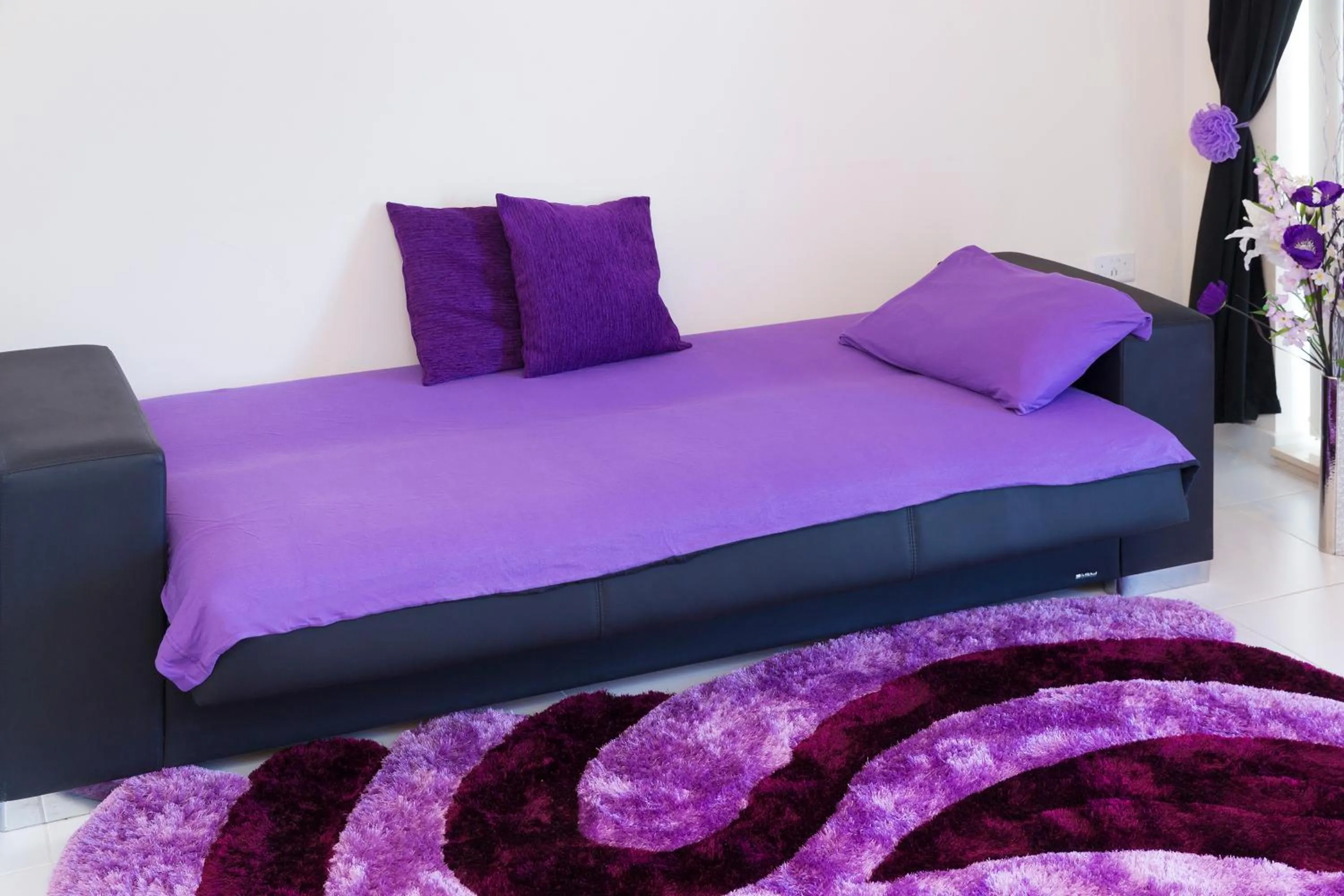 Living room, Bed in Marsascala 2 Bedroom Apartment close to Beach! HPI 6768