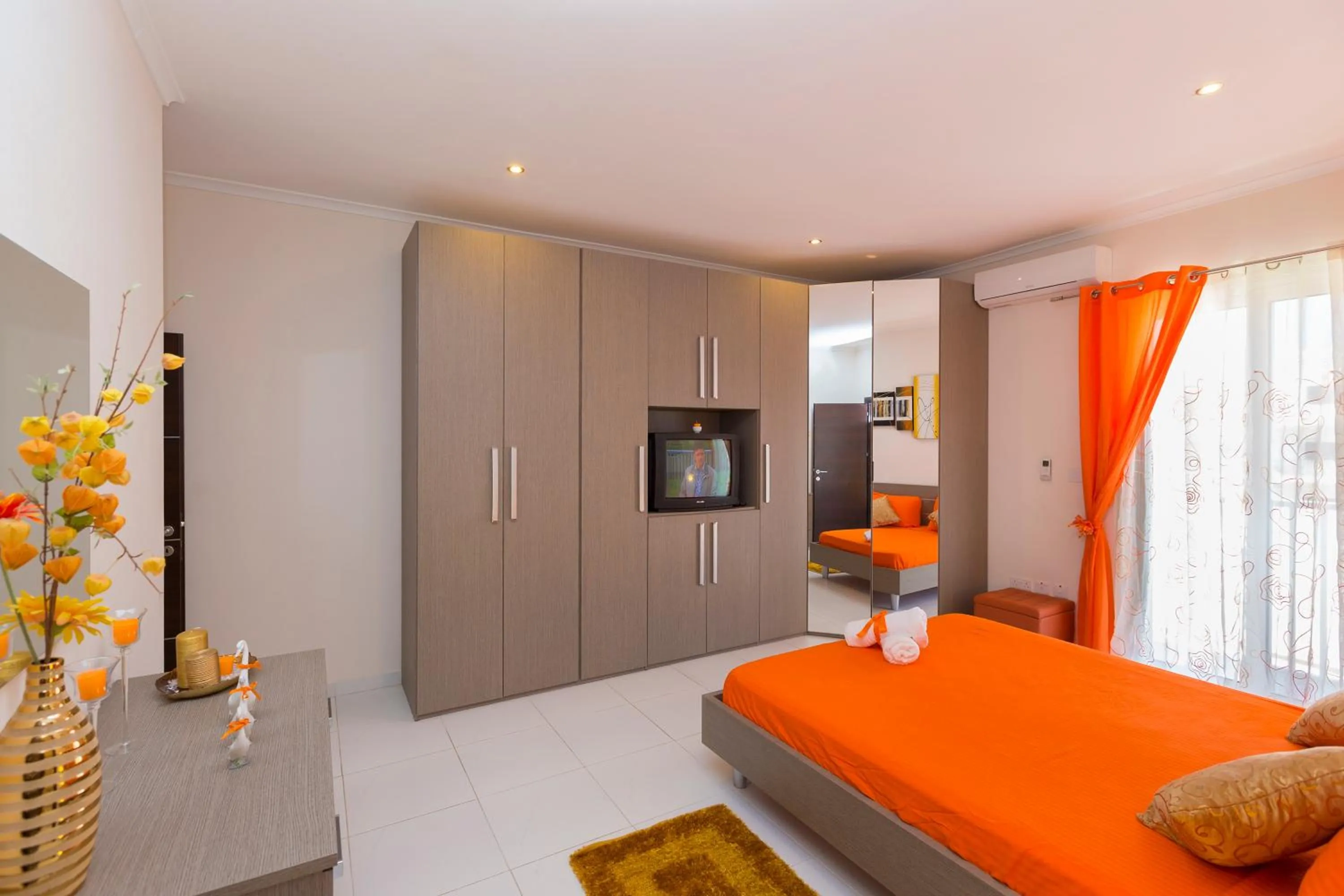 TV and multimedia, Bed in Marsascala 2 Bedroom Apartment close to Beach! HPI 6768