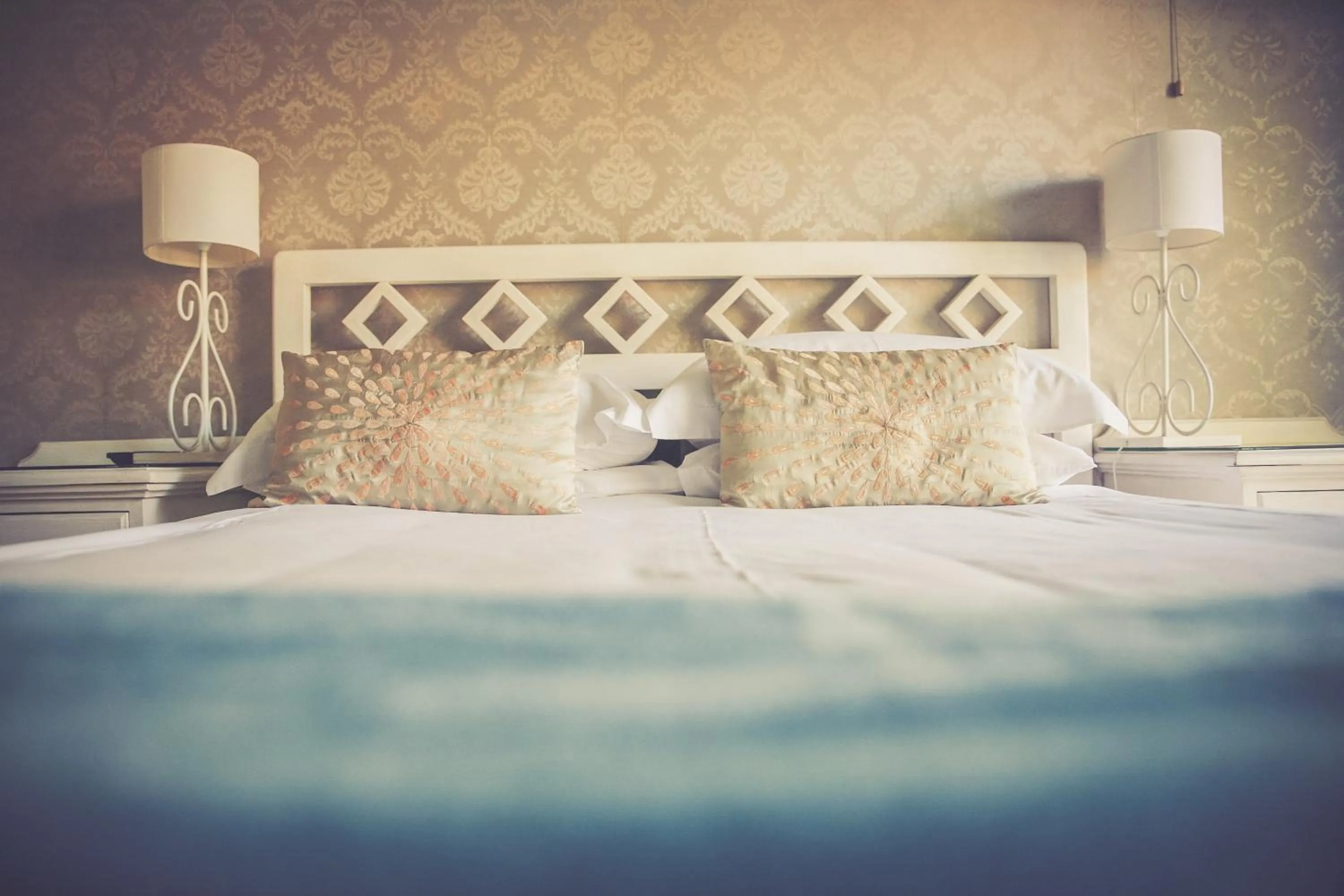 Bed in Princes Lodge Guesthouse