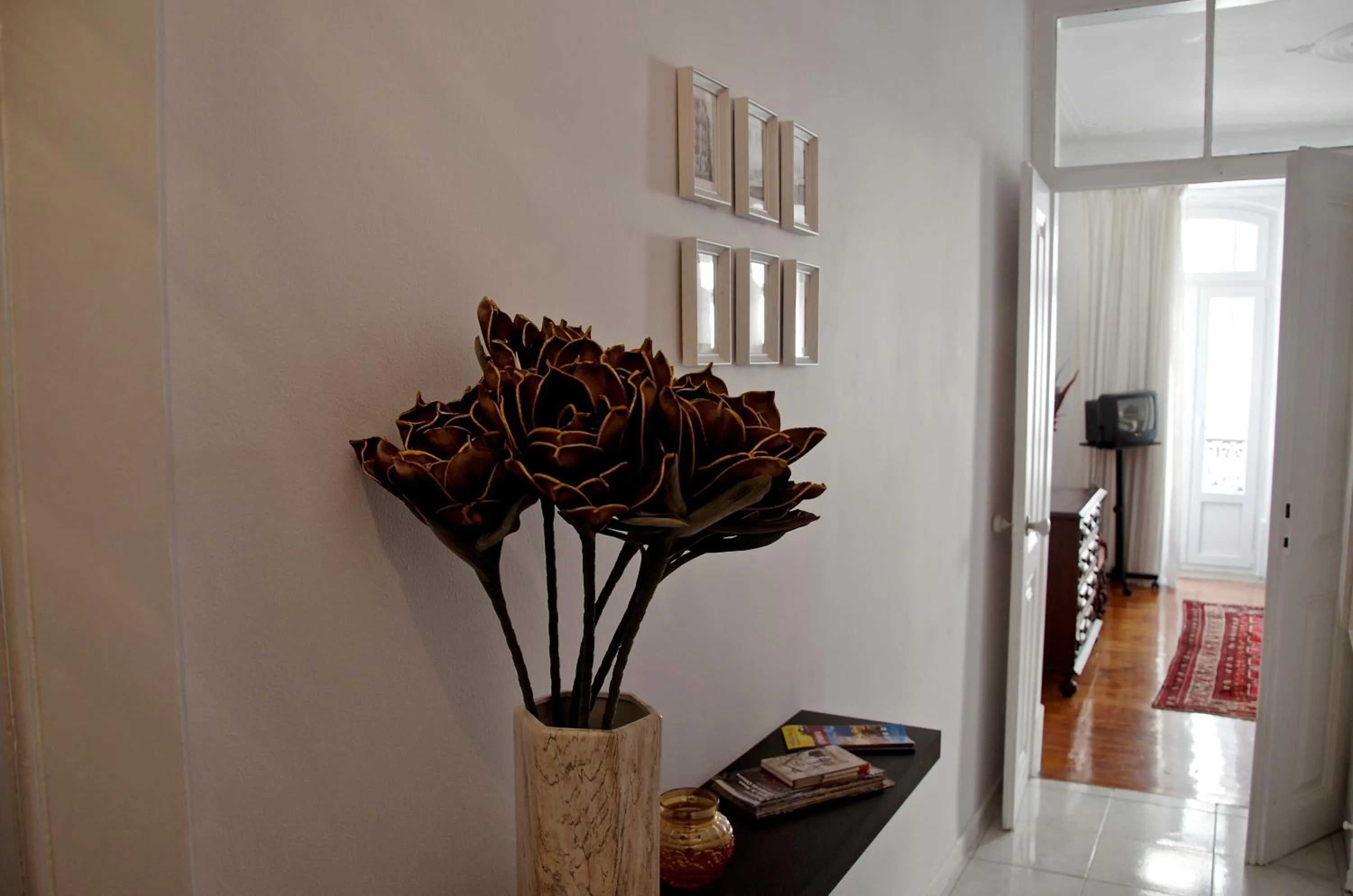 Decorative detail in Chiado Lisbon Apartment
