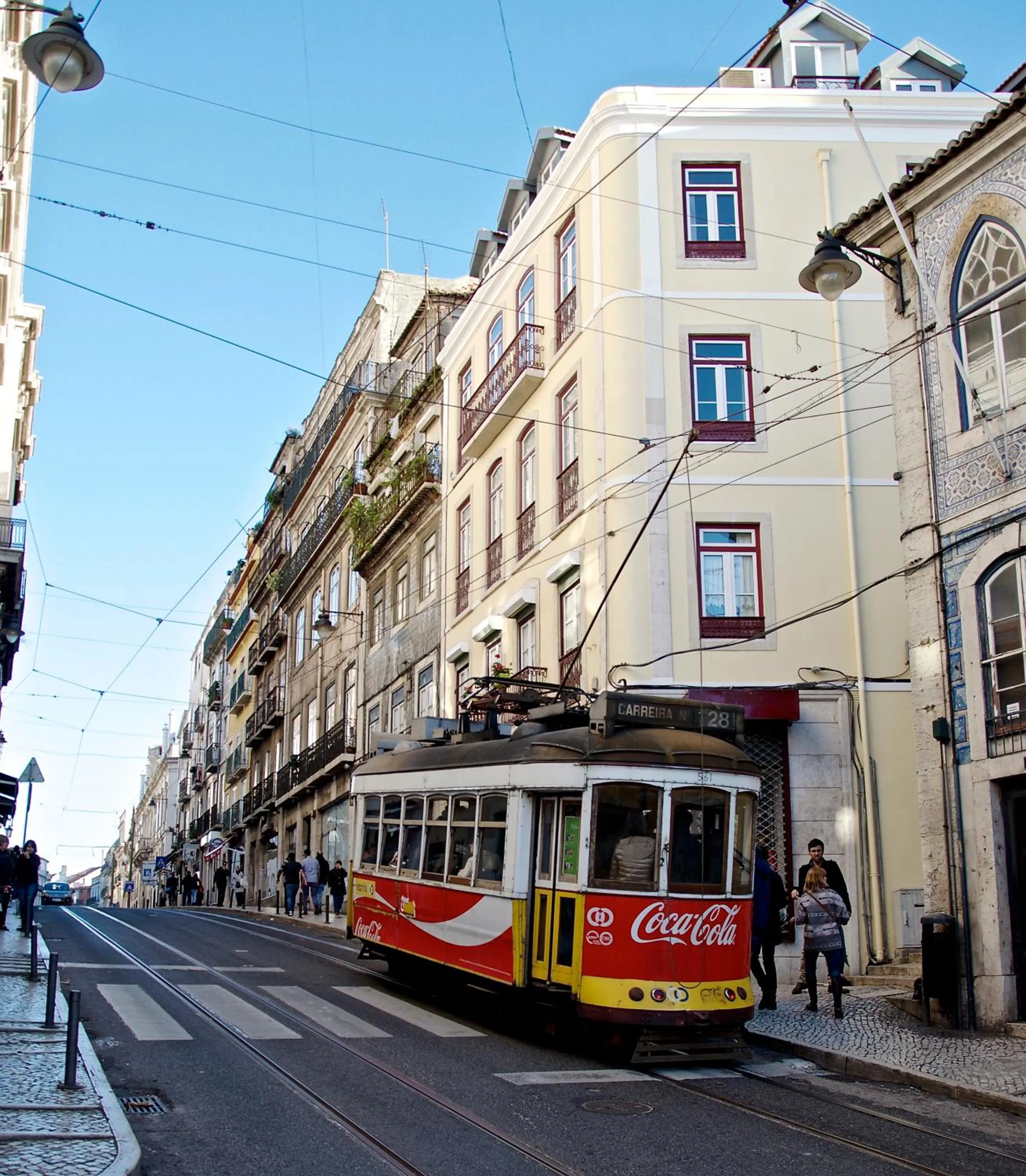 Facade/entrance in Chiado Lisbon Apartment