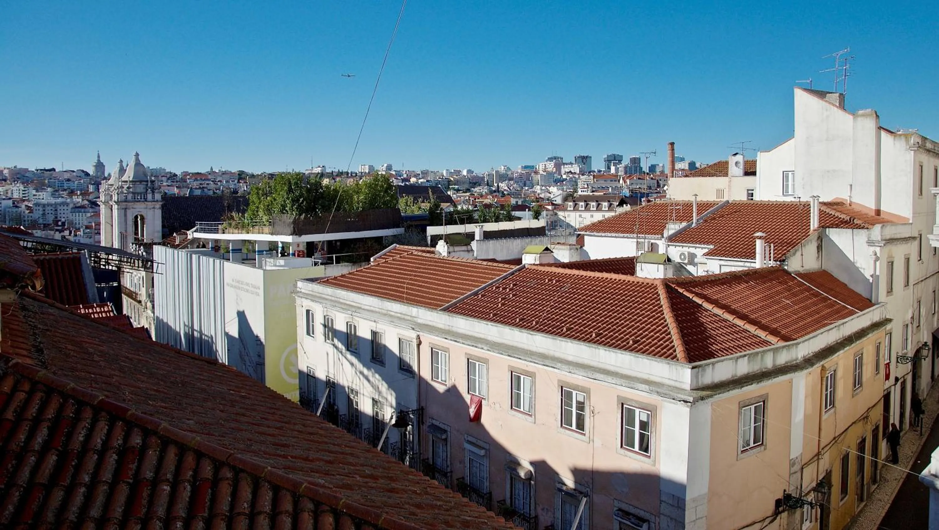 Balcony/Terrace in Chiado Lisbon Apartment