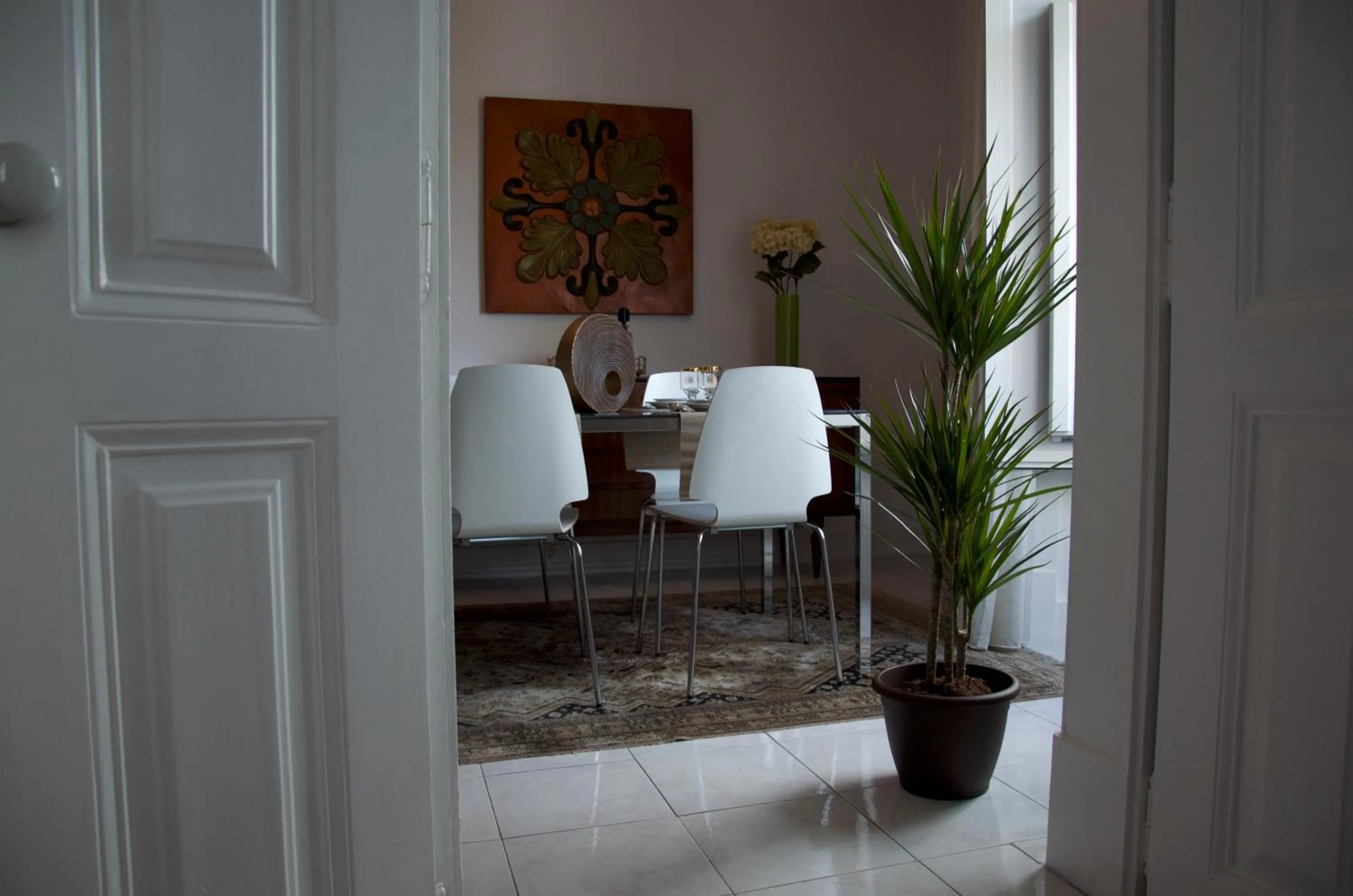Dining area in Chiado Lisbon Apartment
