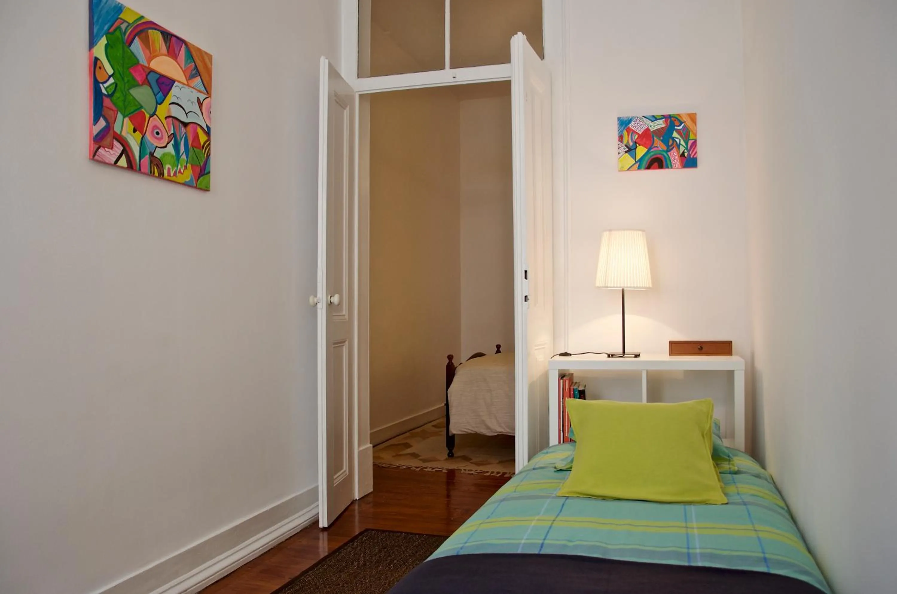 Bedroom, Bed in Chiado Lisbon Apartment