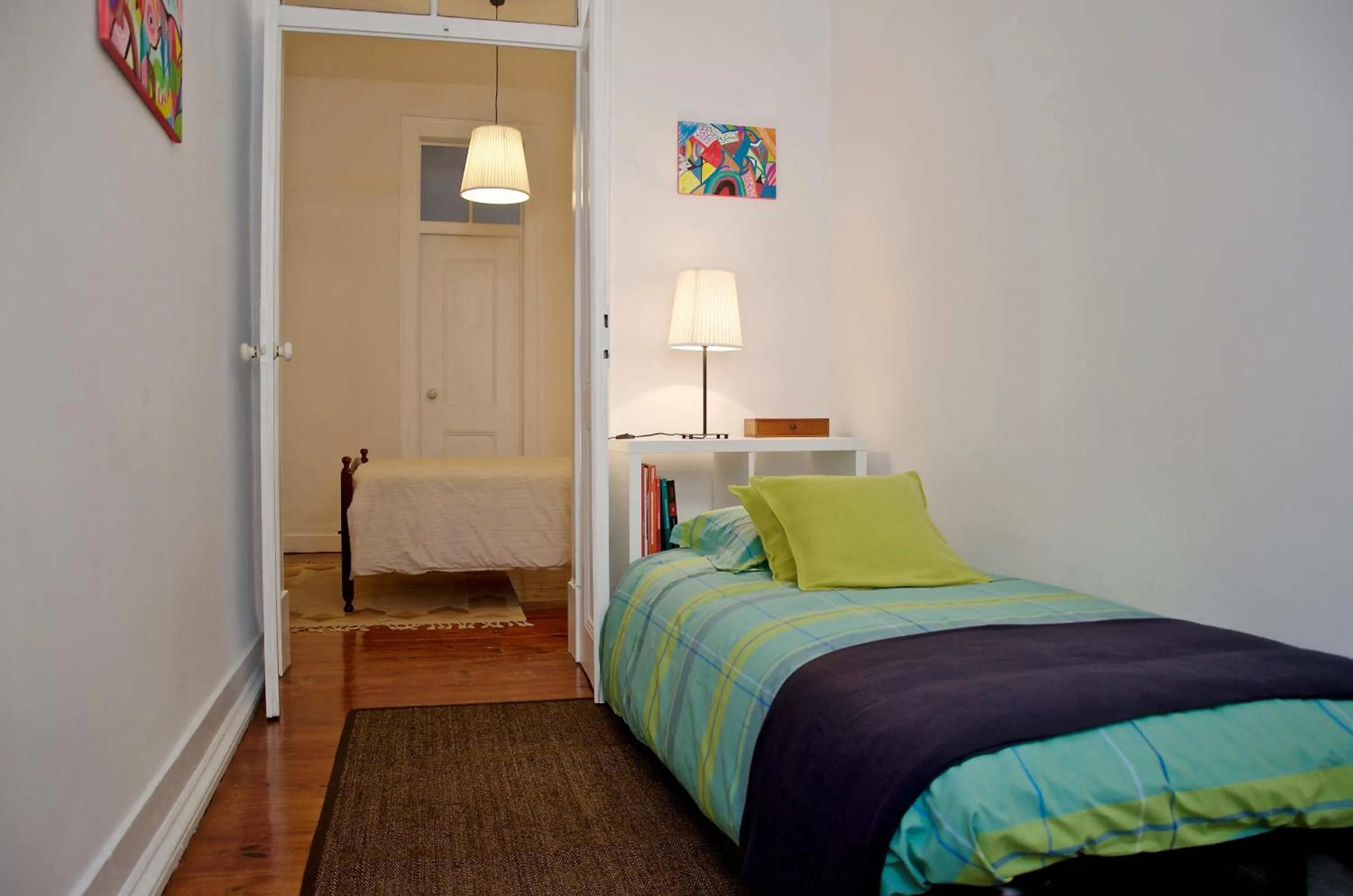 Bedroom, Bed in Chiado Lisbon Apartment
