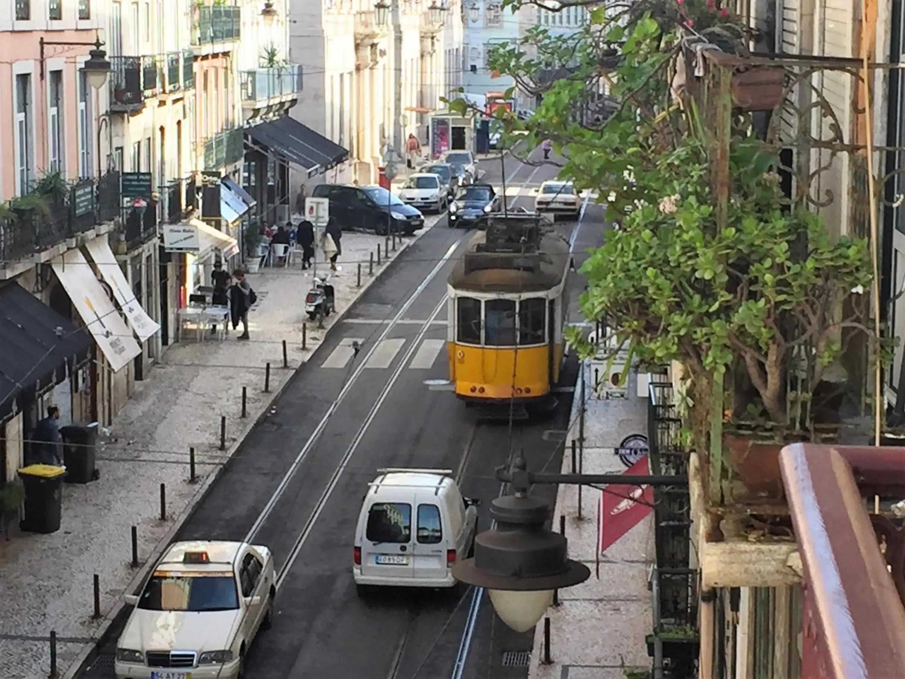 Balcony/Terrace in Chiado Lisbon Apartment