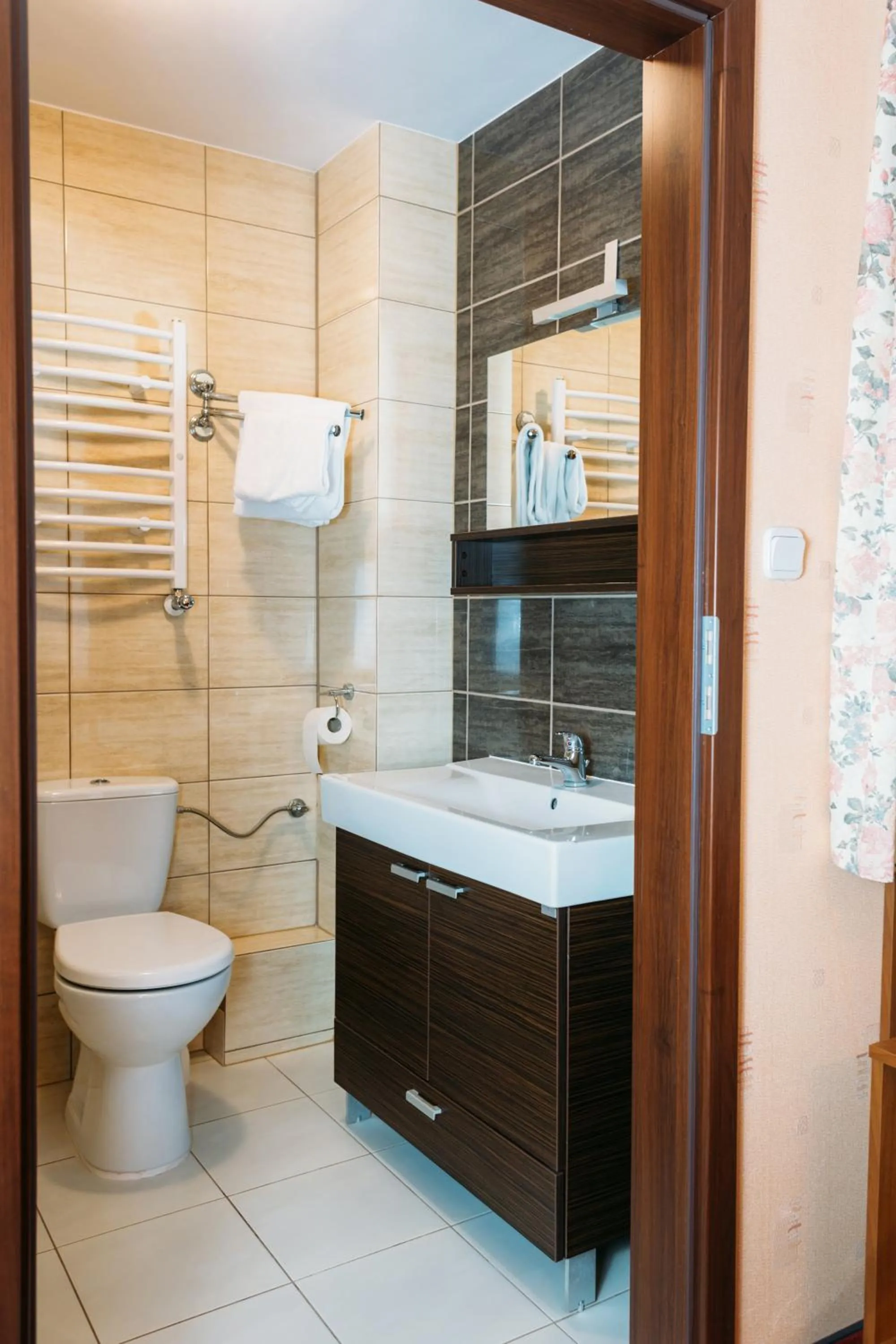 Bathroom in Hotel Tajty