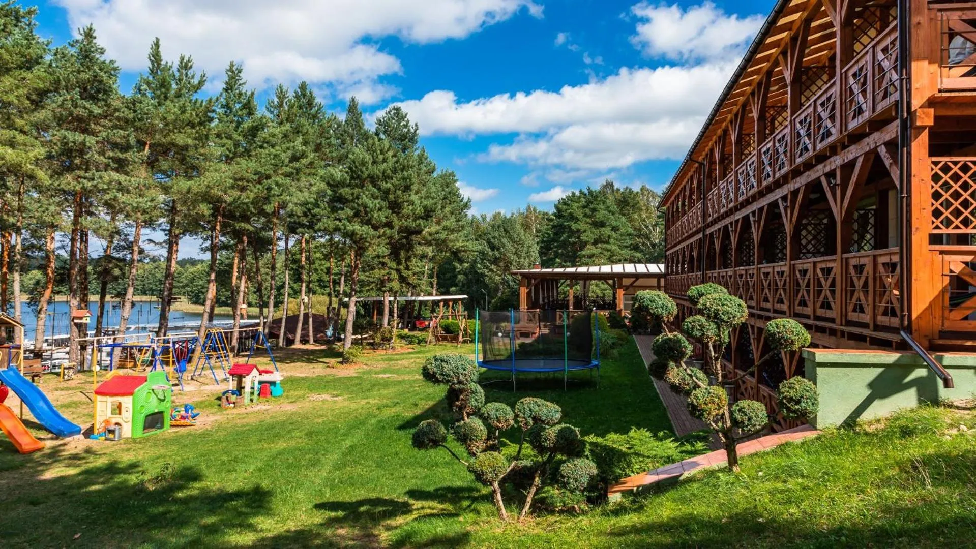 Garden in Hotel Tajty