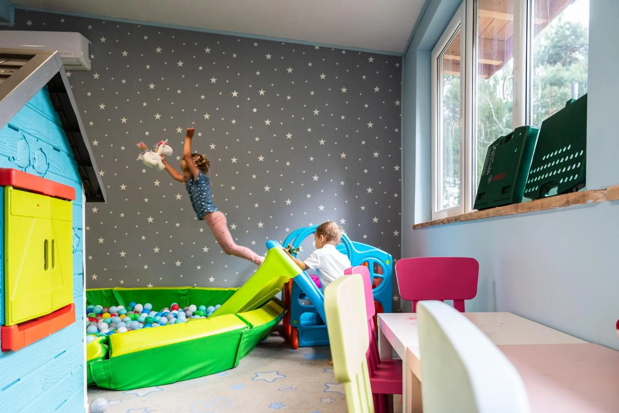 Kids's club in Hotel Tajty