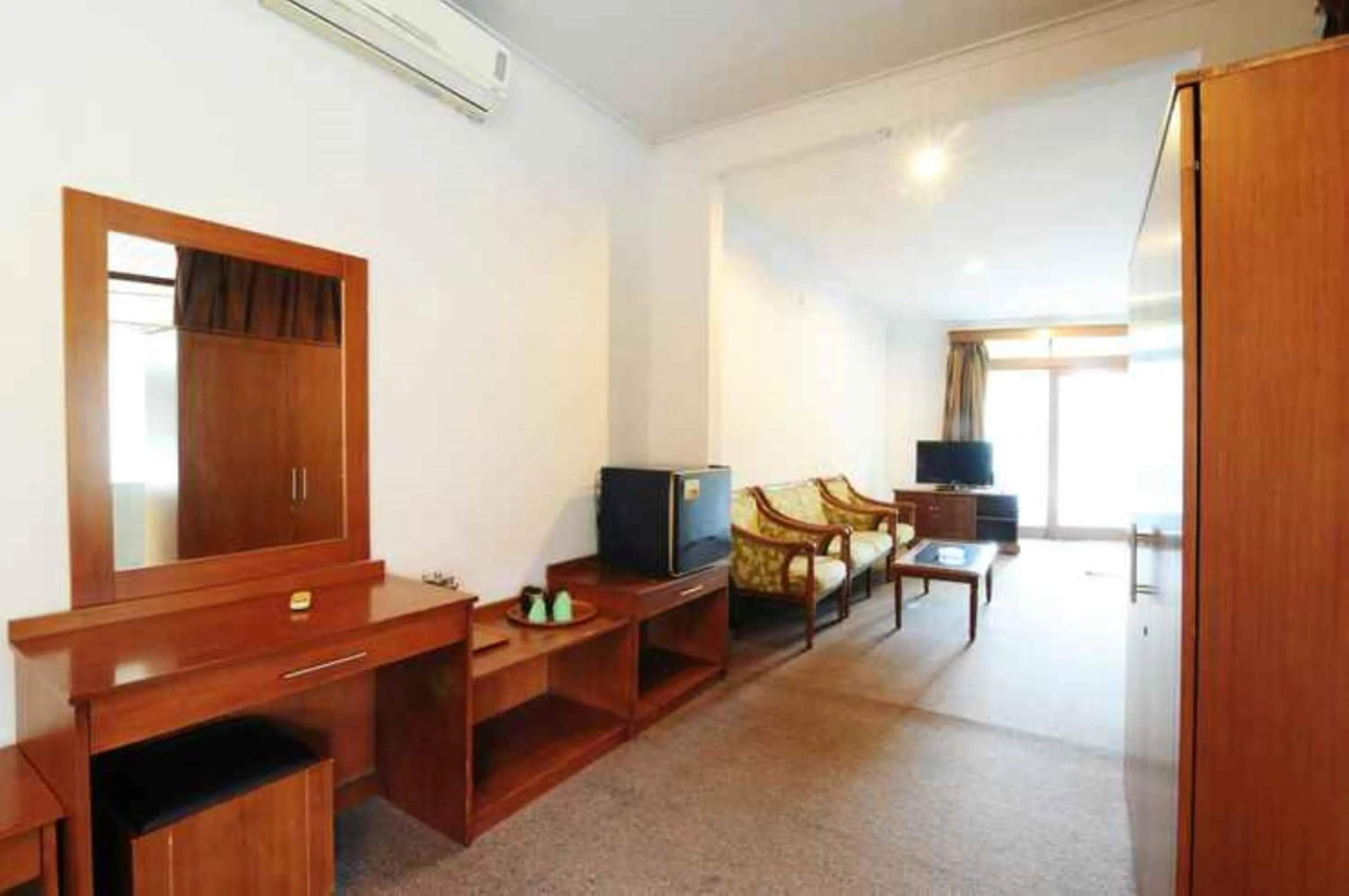 Living room in De'Qur Hotel Bandung